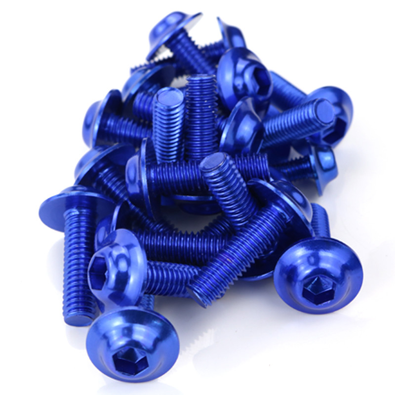 Complete Fairing Bolt Screws Kit For Kawasaki Ninja ZX6R 7R ZX9R ZX12R USA