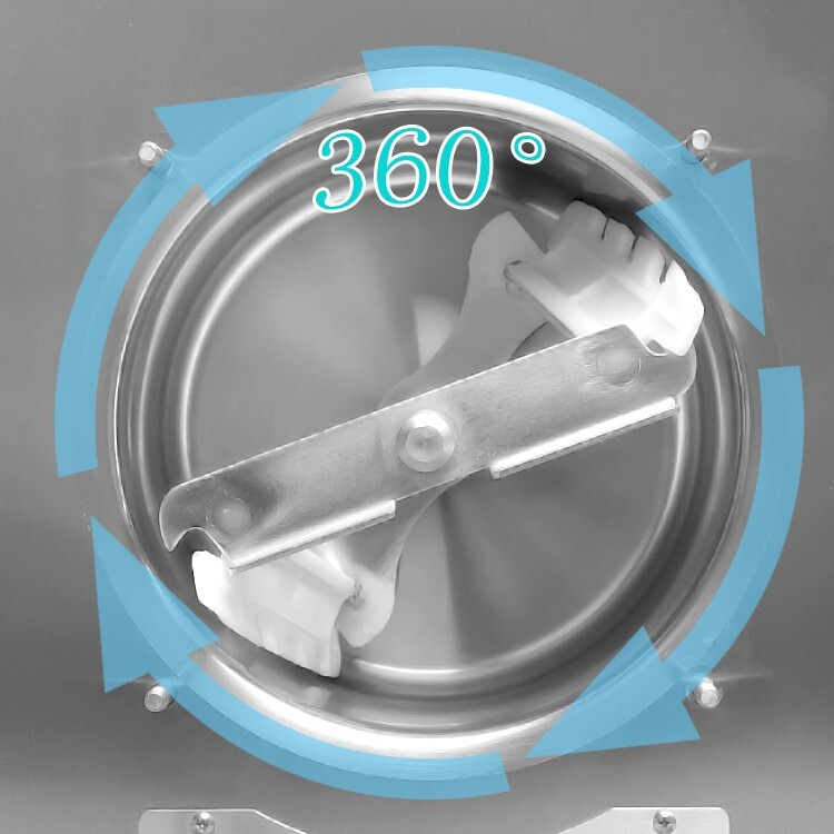 Kolice Commercial Hard Ice Cream Maker Italian Water Ice Machine