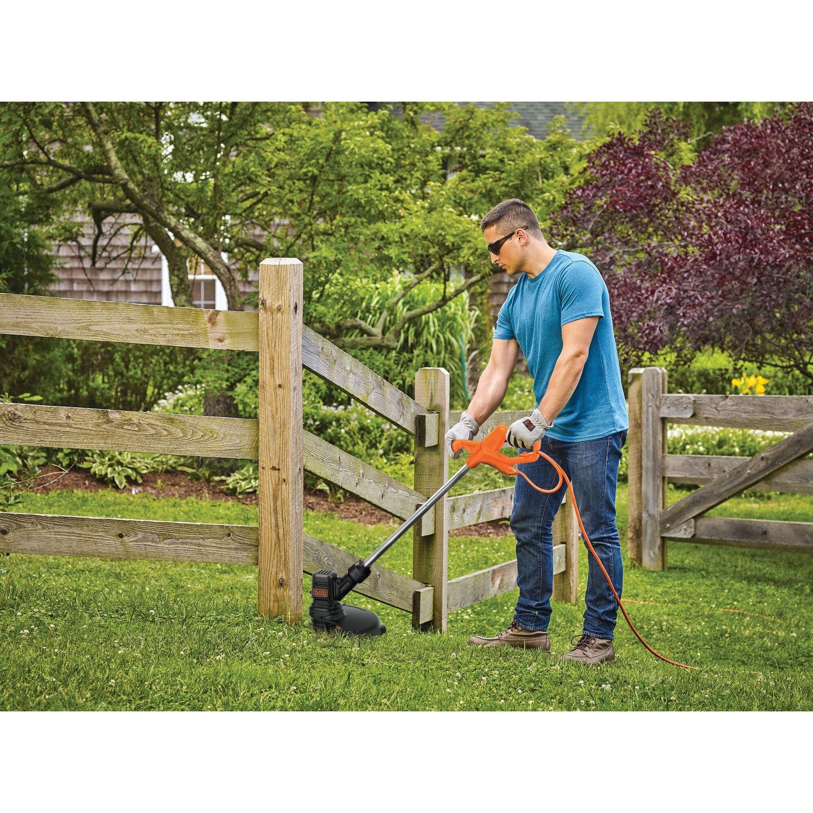 BLACK+DECKER String Trimmer, 13-Inch, 4 Amp - BEST935