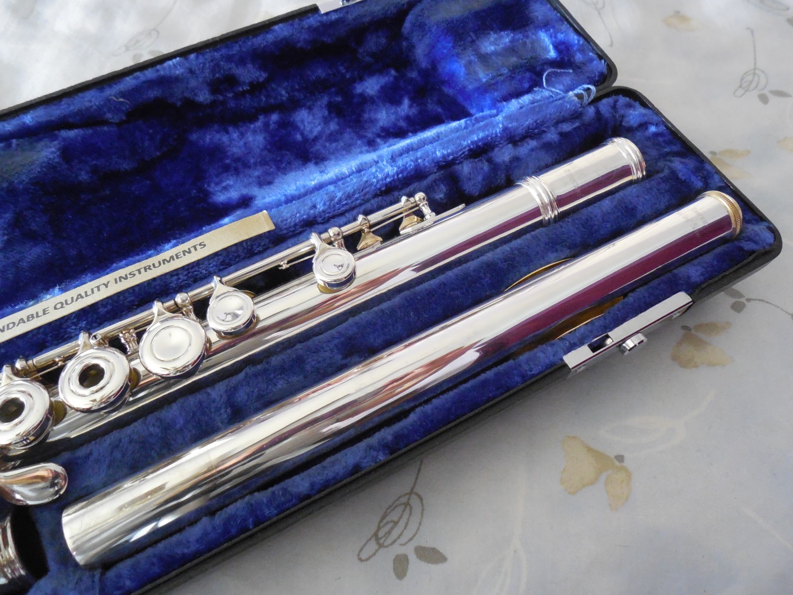 Emerson ELD Reconditioned Open Hole B Foot Sterling Silver Head Flute 3BSH