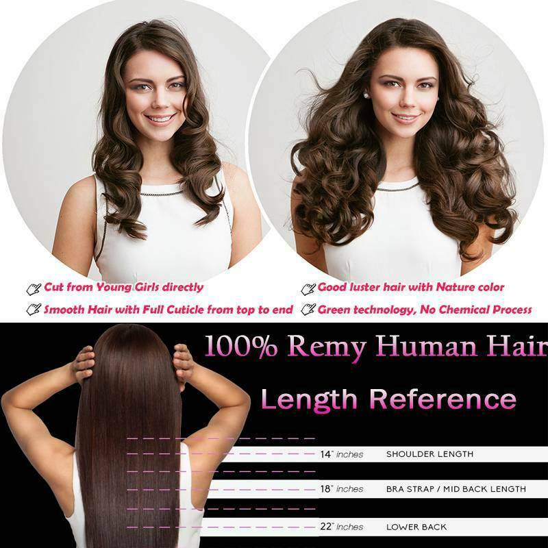 Double Weave Sew in Weft Hair Extensions 100%Real Brazilian Remy Human Hair 100g