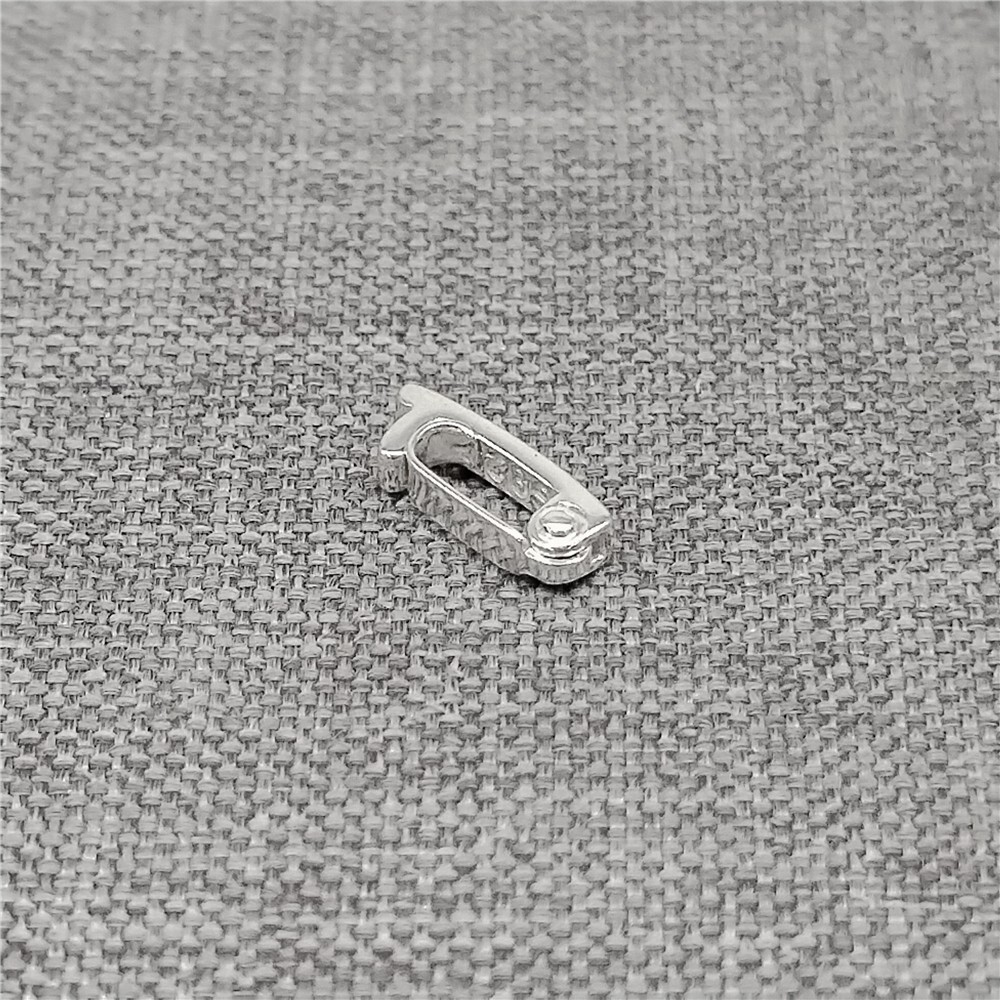 Sterling Silver Small Clasp Bails 925 Silver Flat Pendant Bail Jewelry Findings