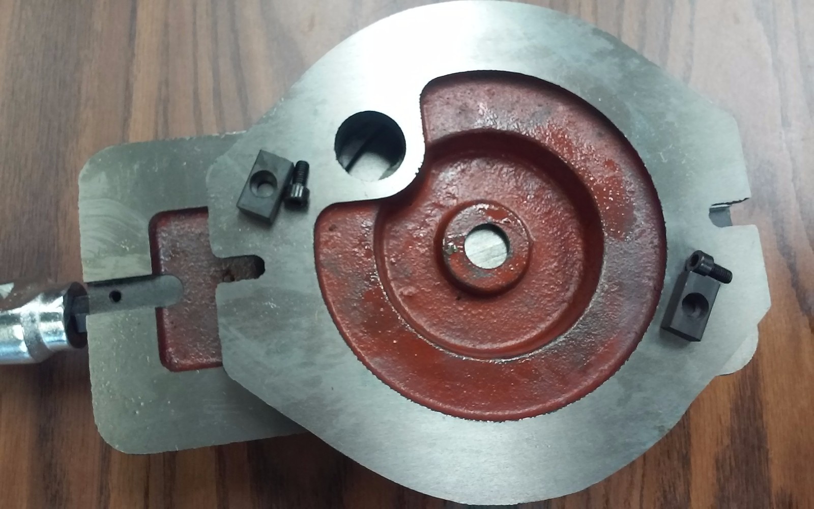 3” ANG-LOCK MILLING MACHINE VISE w. swivel base #850-300- NEW