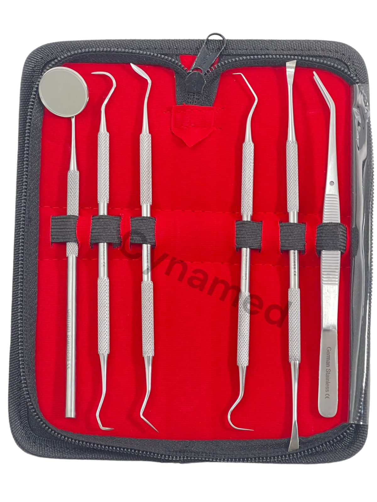 Premium Dental Instruments Scaler Tools Teeth Cleaning 5pc Oral Hygiene Deep Kit