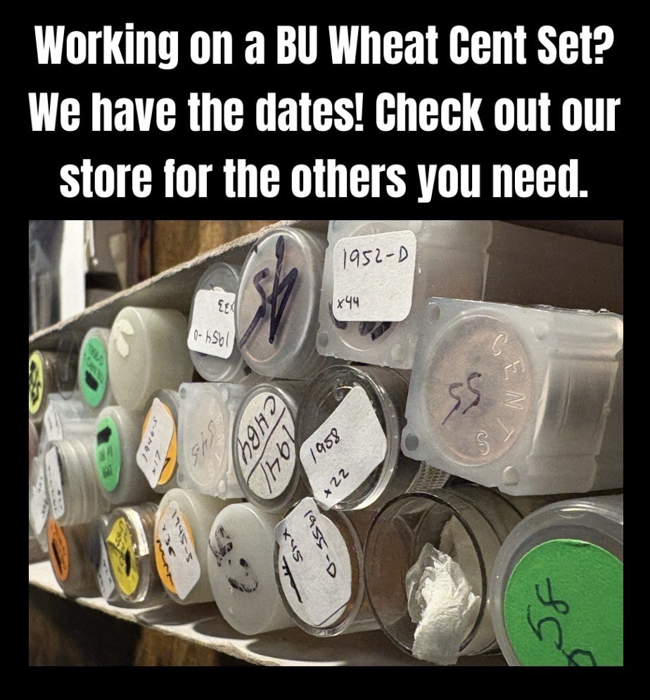 1945-S Lincoln Wheat Cent — Uncirculated MS Red 🔥 Original Roll