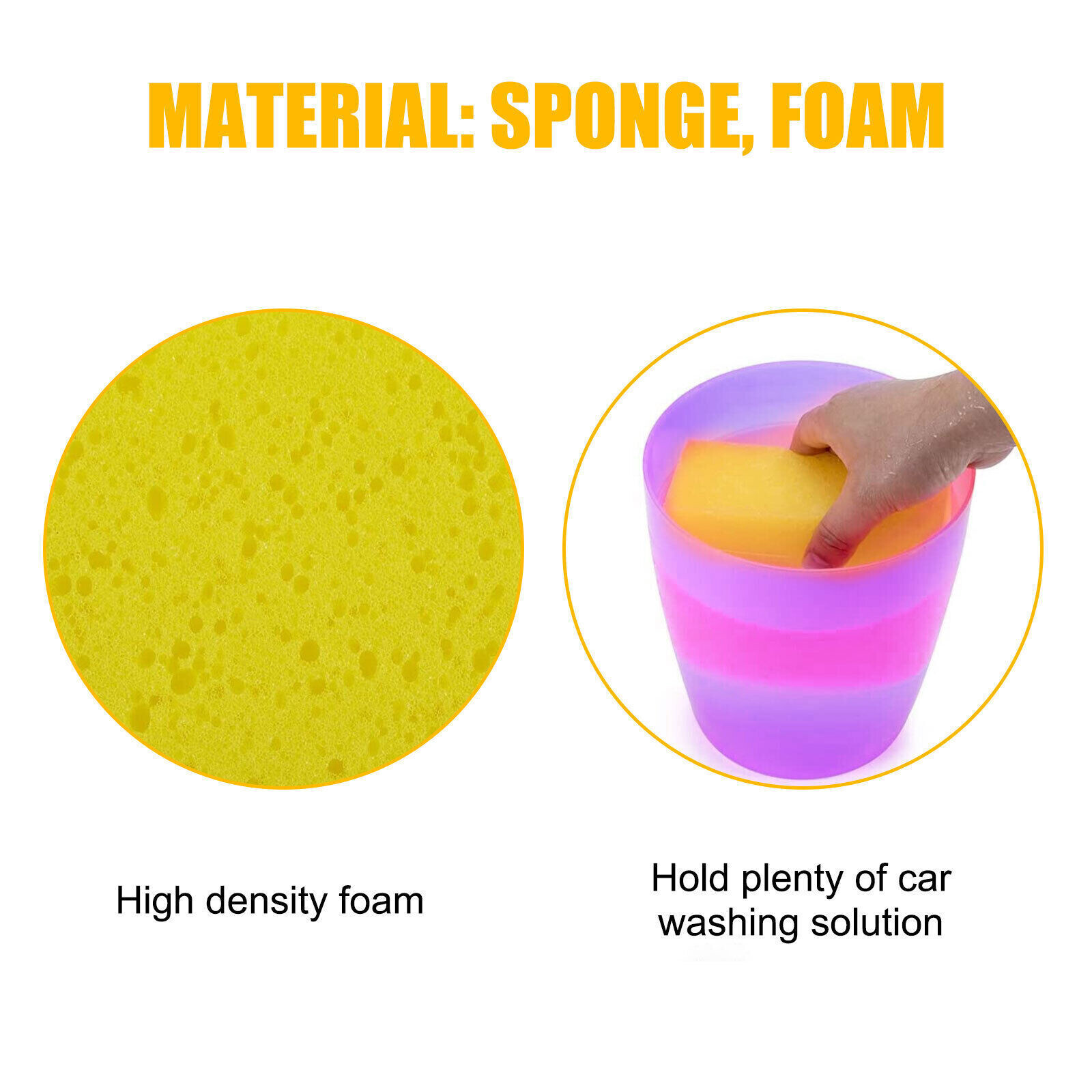 12X Tire Dressing Applicator Pad Car Contour Sponge Gloss Shine Protectant Wheel