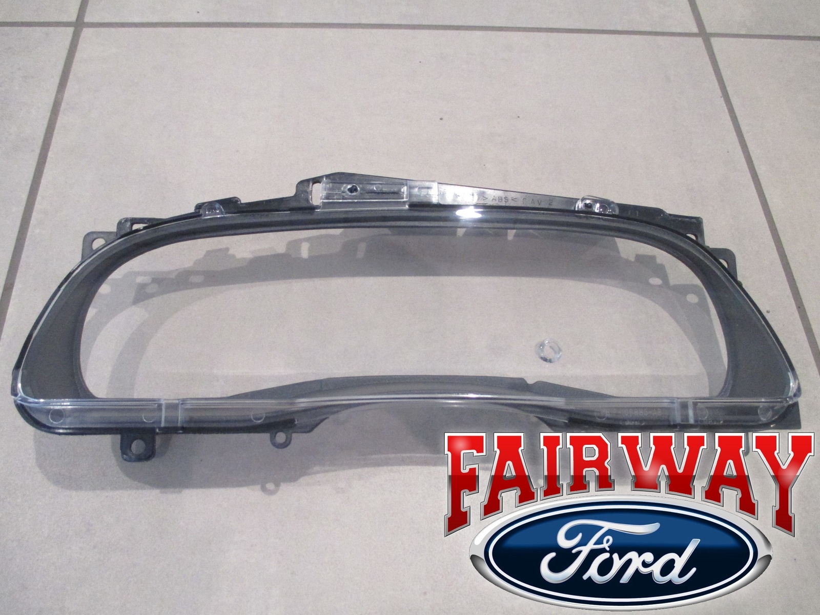99 thru 01 Super Duty F250 F350 F450 OEM Ford Instrument Dash Cluster Bezel Lens