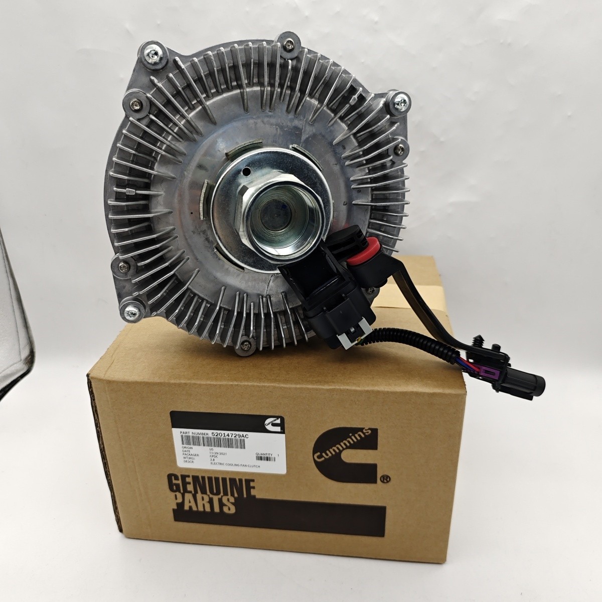 Radiator Cooling Fan Clutch for 13-18 Ram 2500 3500 4500 6.7L Cummins 52014729AC