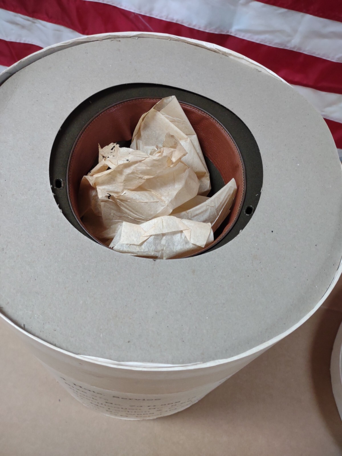 1 Lot Of 4 Original 1939 WWII Era U.S. Army Campaign Hat 6 7/8 New Original Box