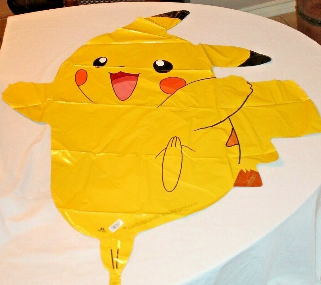 NEW POKEMON PIKACHU 31" MYLAR BALLOON PARTY SUPPLIES