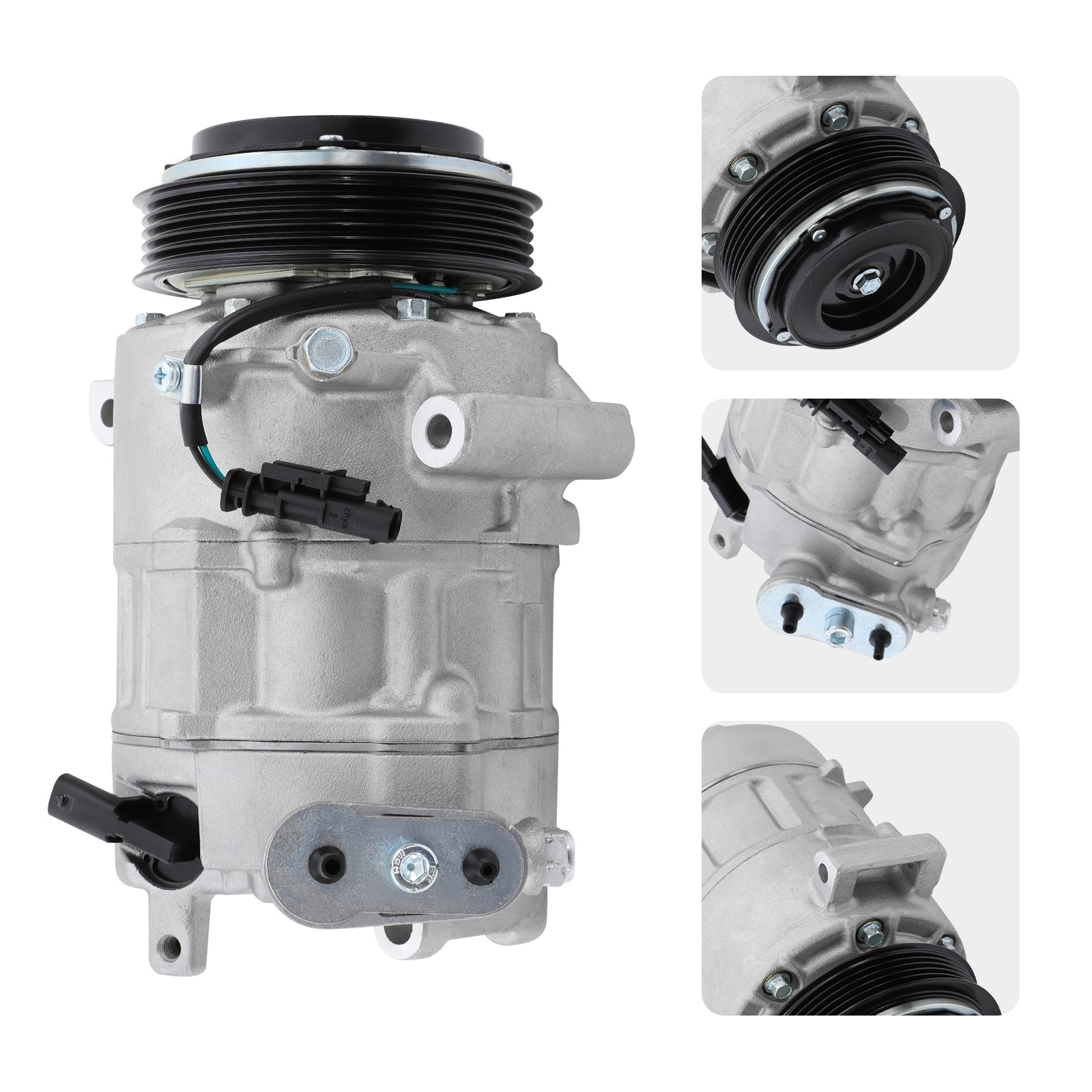 AC Compressor with Clutch for Chevrolet Malibu 2016-2022 L4 1.5L 84364335 NEW!