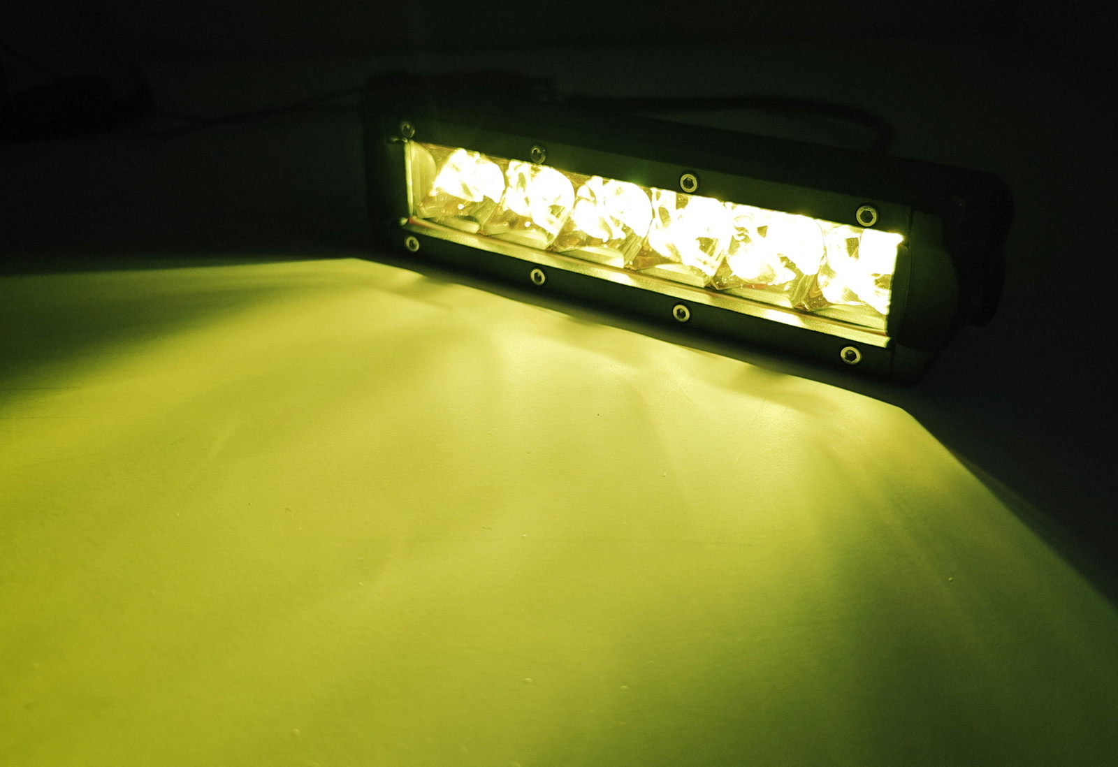 Yellow LED Fog Pocket Light Kit For Toyota 22+ Tundra/Sequoia 24+ Tacoma/4Runner