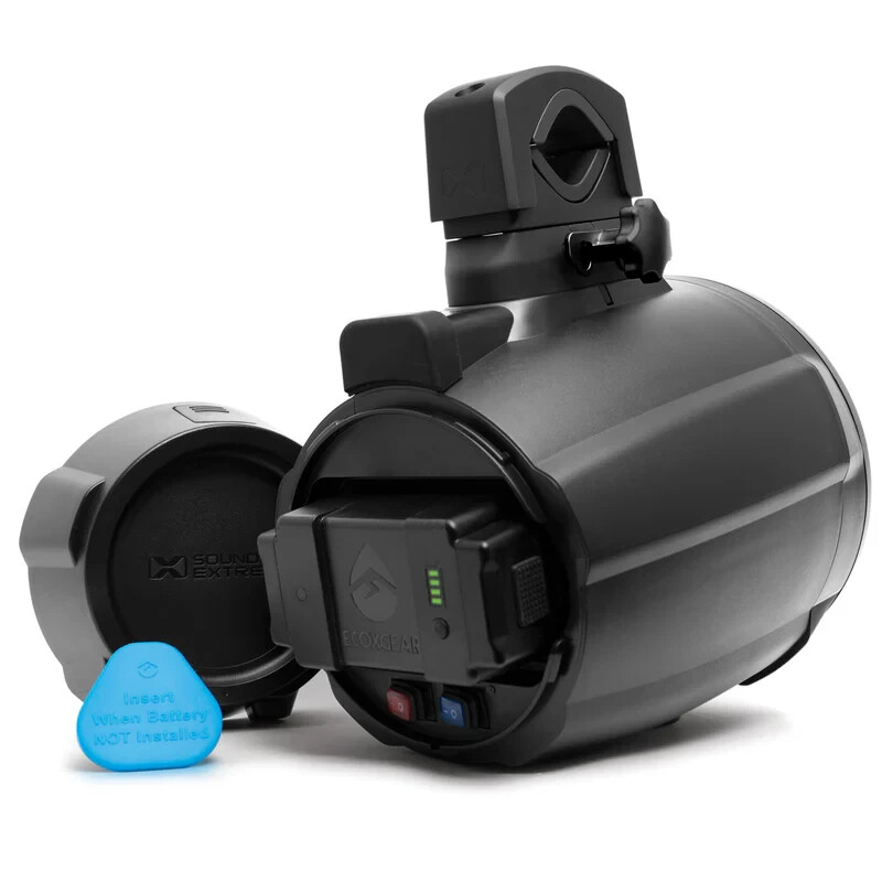 ECOXGEAR ExtremeTower Bluetooth Speakers TB8 - 1 Battery Powered + 1 Passive