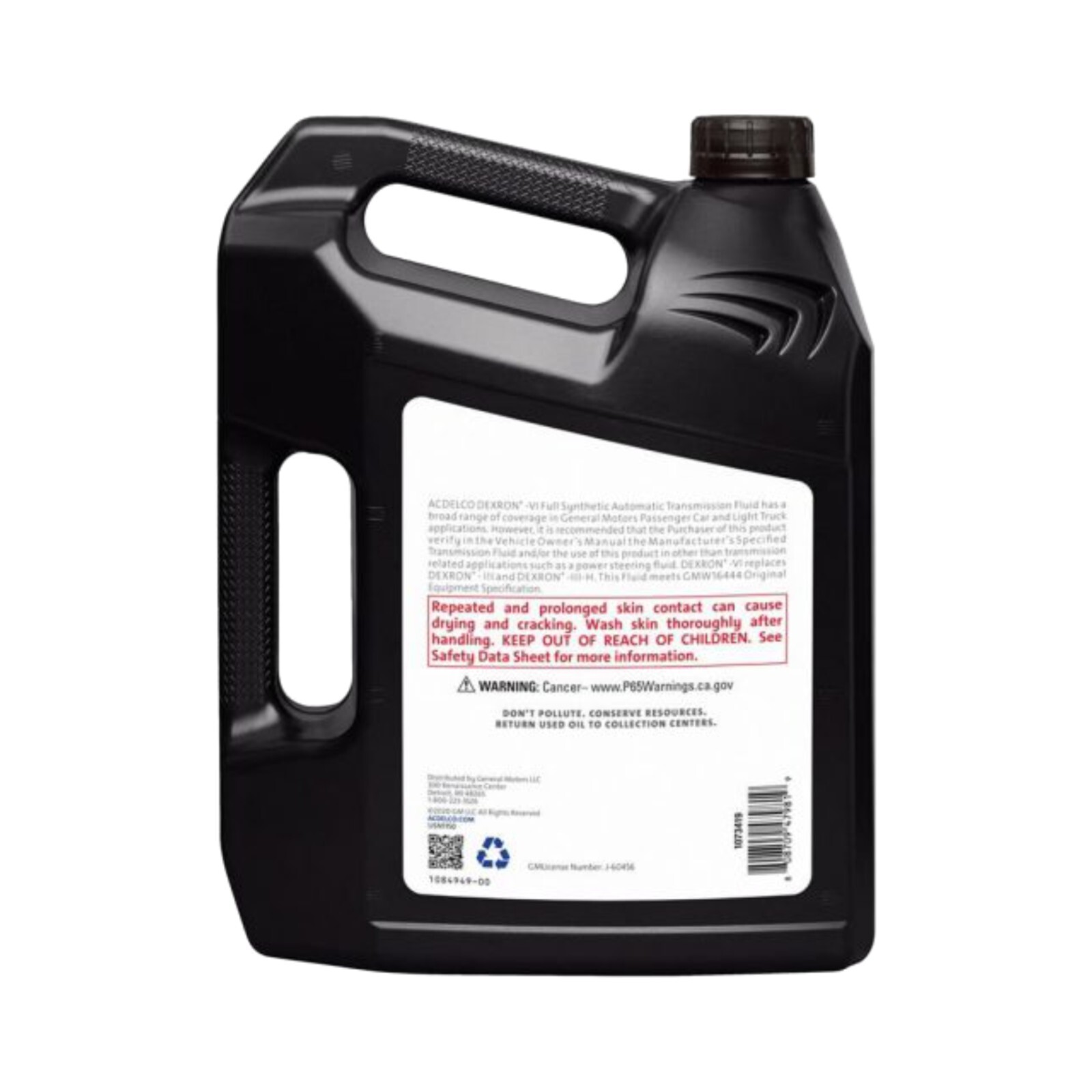 ACDelco 10-9244 (88865618) Dexron VI Full Synthetic ATF - 1 gal