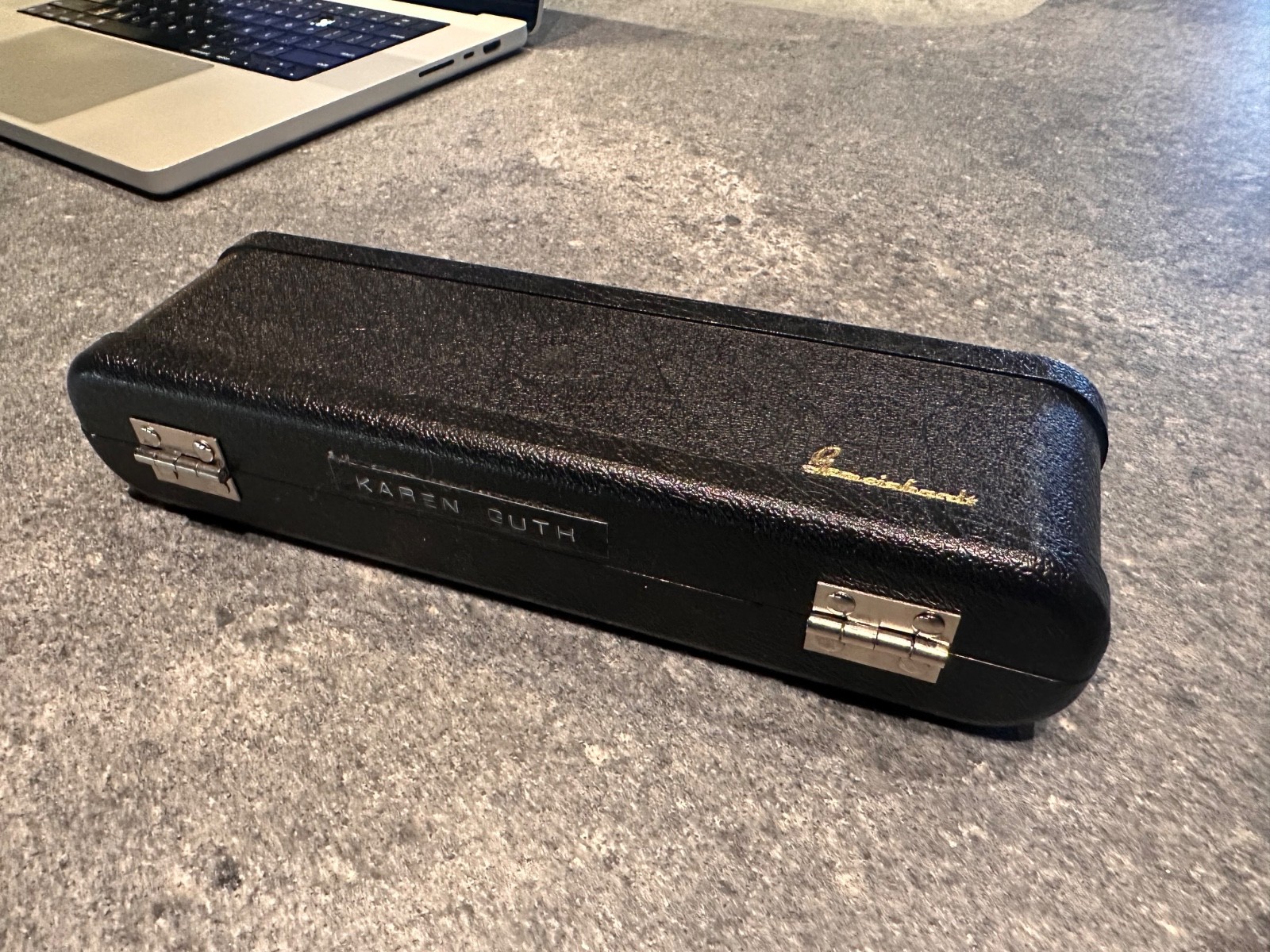 Vintage CS Gemeinhardt Piccolo Solid Sterling Silver Head w/ Cases