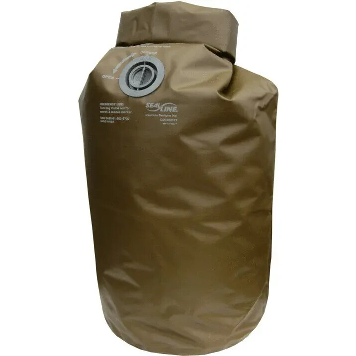 USGI USMC SealLine ILBE Waterproof Dry Bag Liner 56L – Genuine Military Issue VG