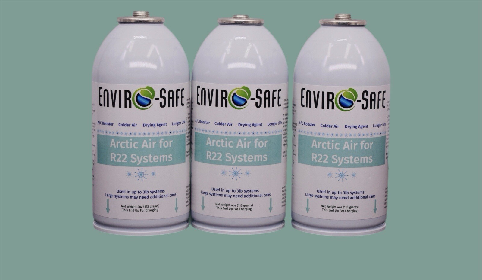 Arctic Air for R22 Systems | EnviroSafe AC  Support | 3 cans