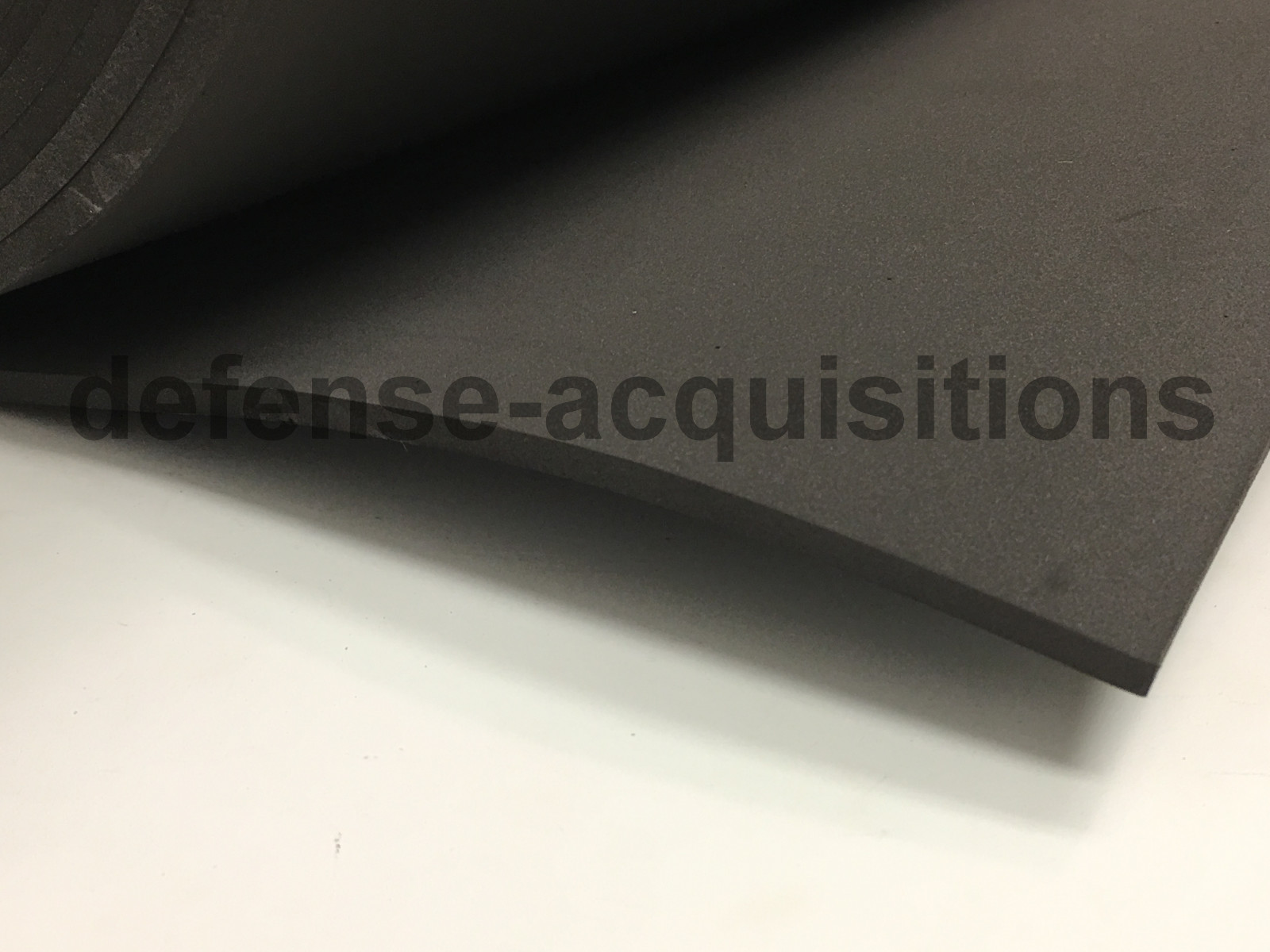 Neoprene Foam Closed Cell Sponge SBR EPDM Foam 1/4" thick x 42" x 12" SCE41B