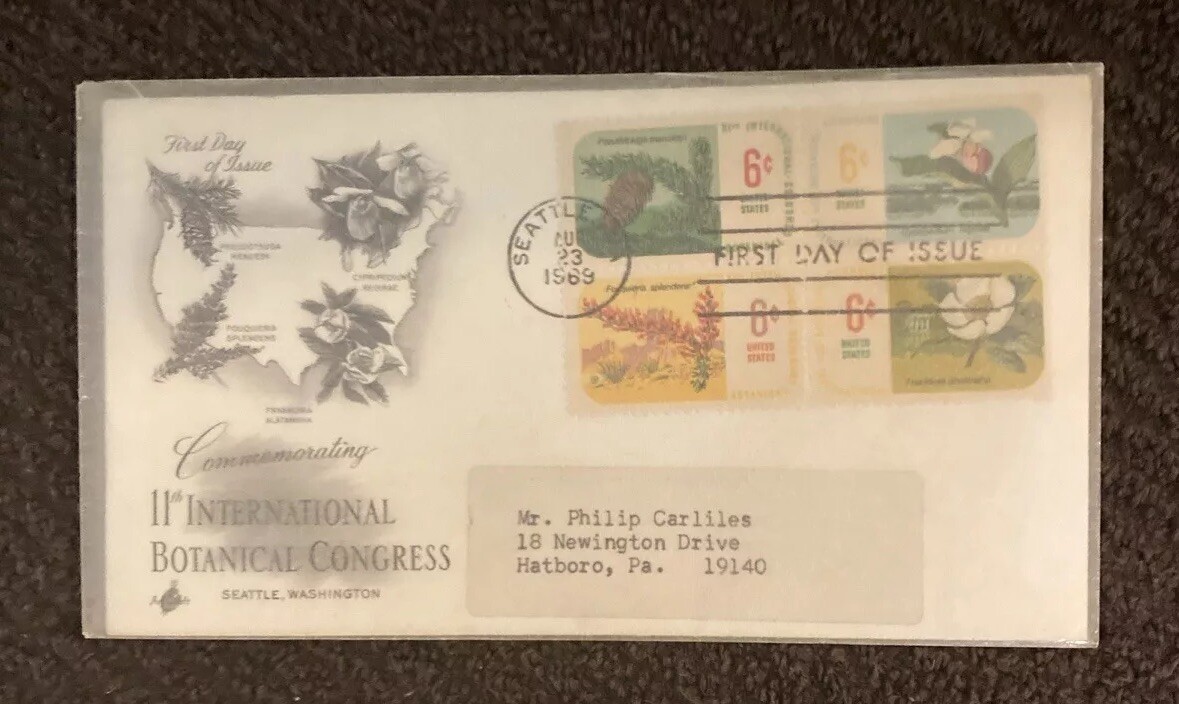 Lot Of Wildlife, Waterfowl, Botanical & Natural History First Day Covers 1968-71