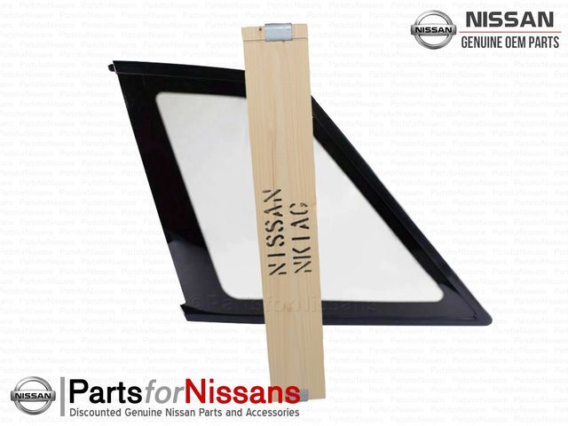 Nissan JDM R32 Skyline LH Rear Quarter Glass 83307-04U00 New OEM