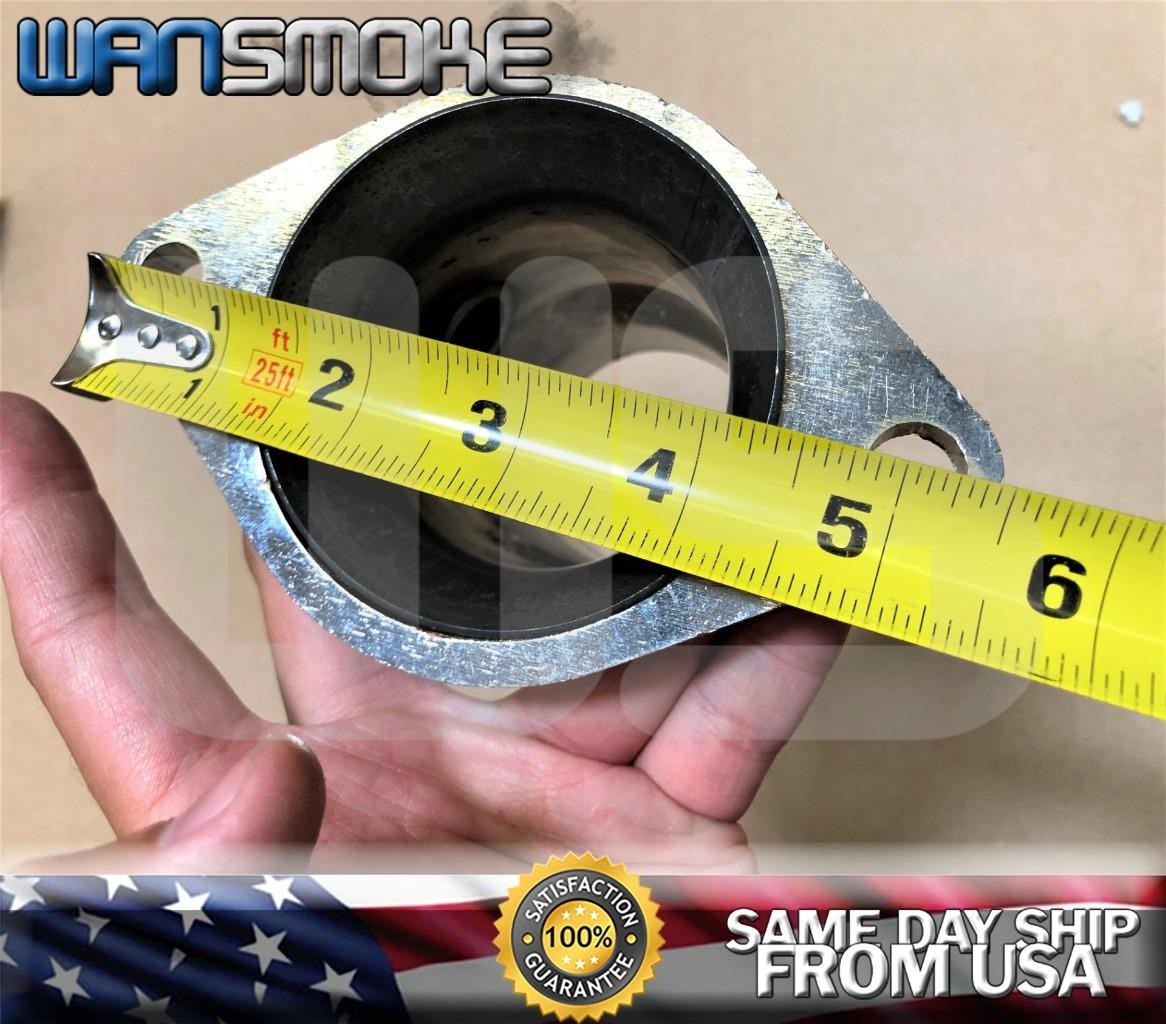 TELESCOPING 2.5" EXHAUST PIPE EXTENSION ADJUSTABLE FOR INTEGRA CIVIC TYPE-R JDM