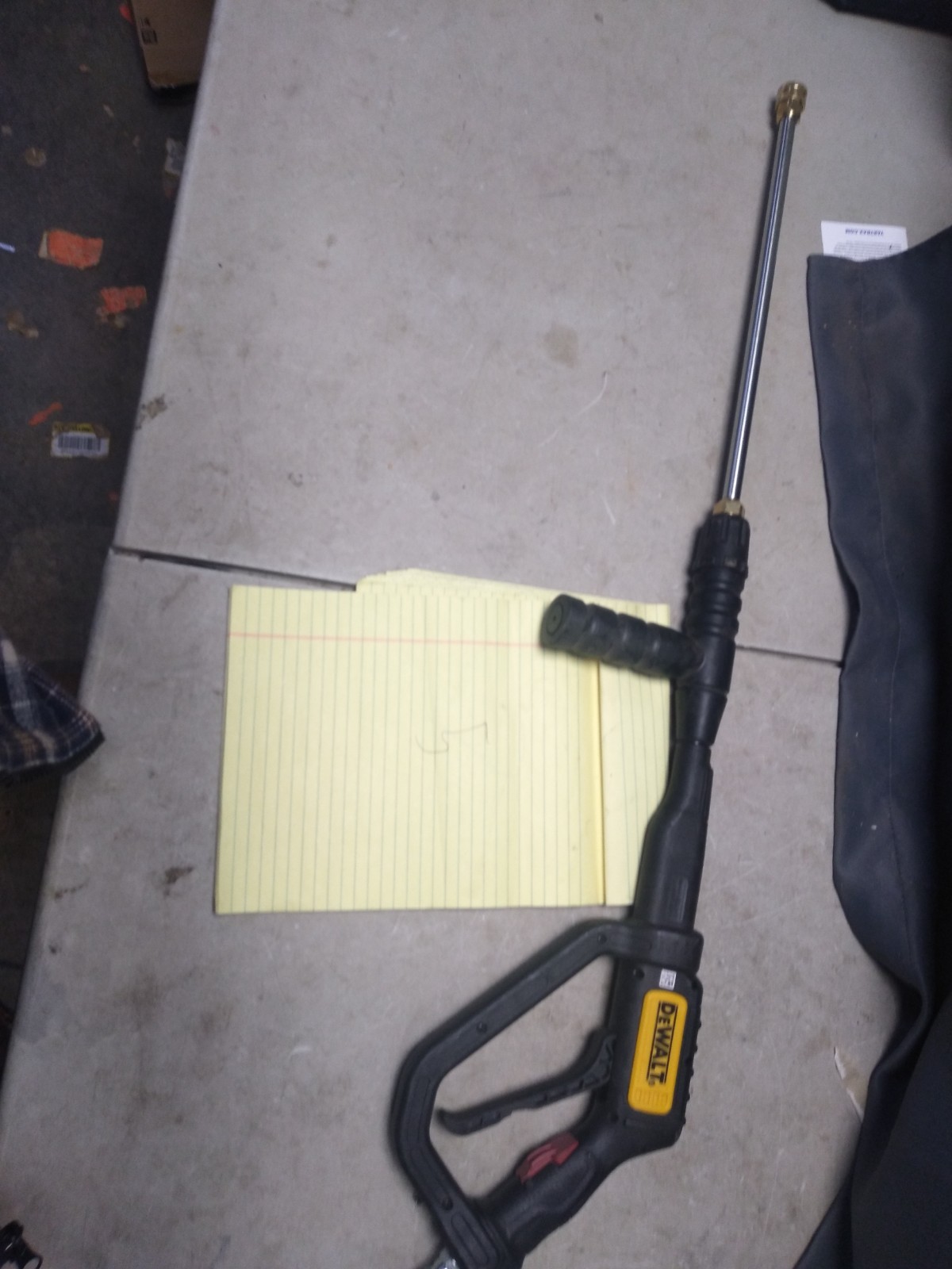 DeWalt Front Load 3450 PSI Pressure Washer Trigger Gun and wand