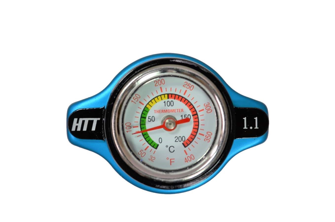 Radiator Cap 16 PSI Pressure Rating With Temperature Gauge 10233