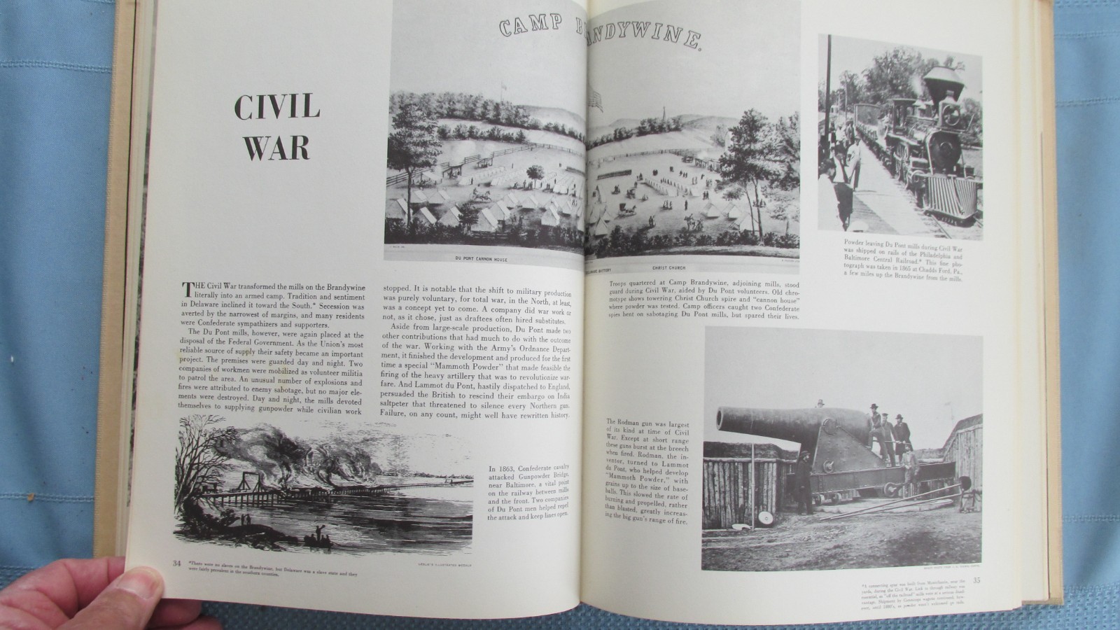 1952 Dupont Autobiography Of American Enterprise Du Pont Powder Company-Photos