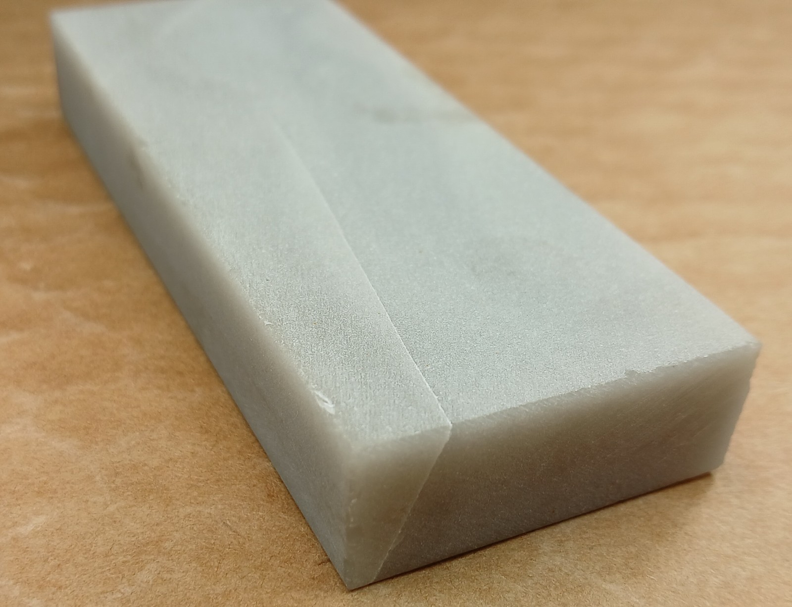 4" x 1 5/8" x 5/8" Translucent Hard Arkansas XX Fine Oilstone, Sharpening Stone