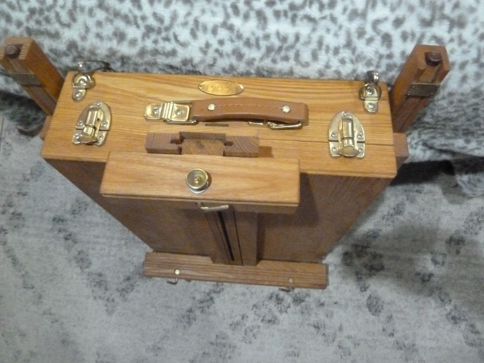 Jullian Escort French Art Easel Stand for Painting Canvas