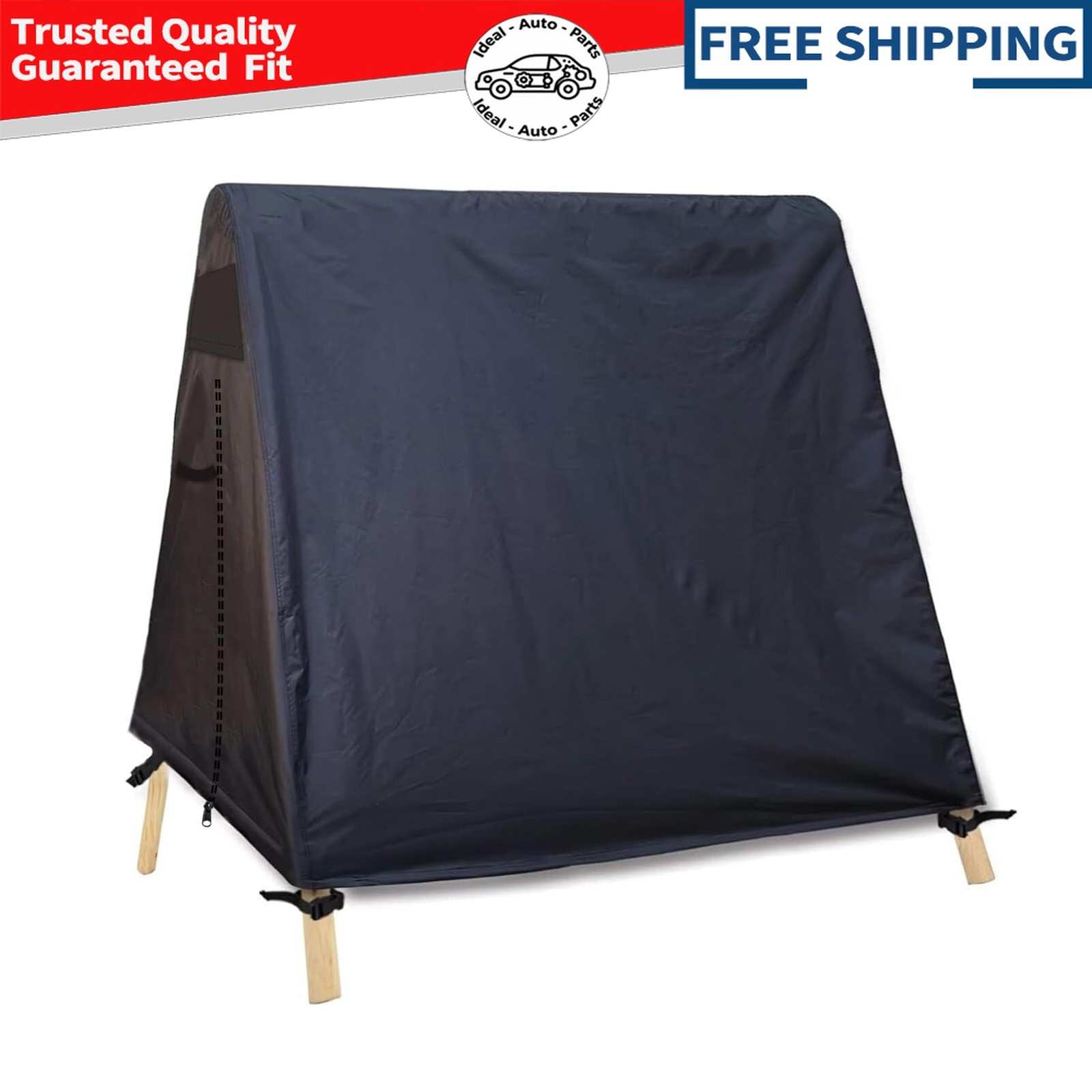 420D Oxford Cloth A Frame Patio Swings Cover UV Resistant 72 x 55 x 67 inch