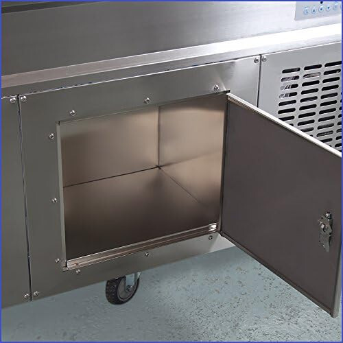 Kolice Commercial Single Square Pan Fried Ice Cream Roll Machine 6 Buckets