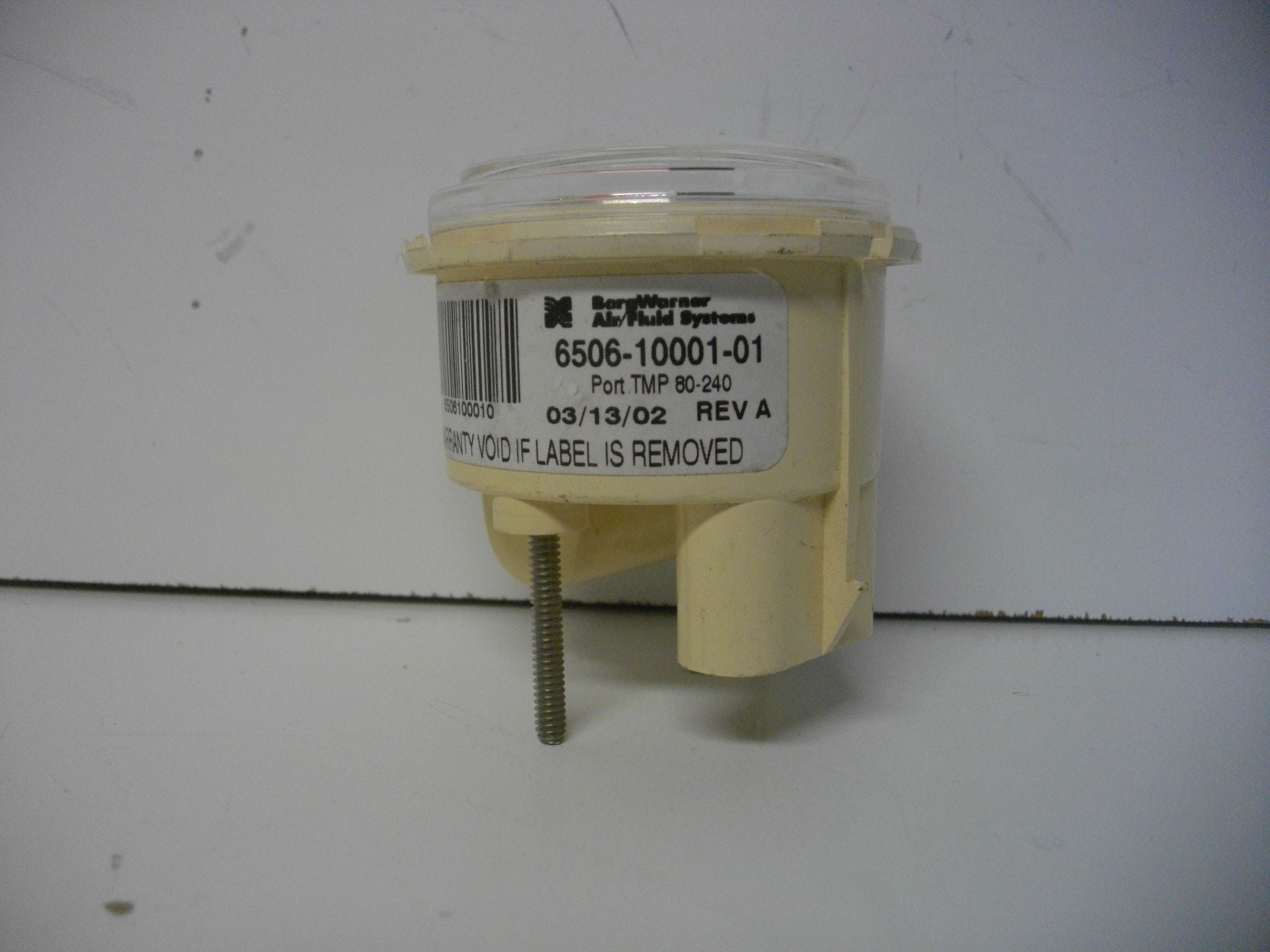 BorgWarner MasterCraft Water Engine Temperature Gauge 6506-10001-01 Boat Marine