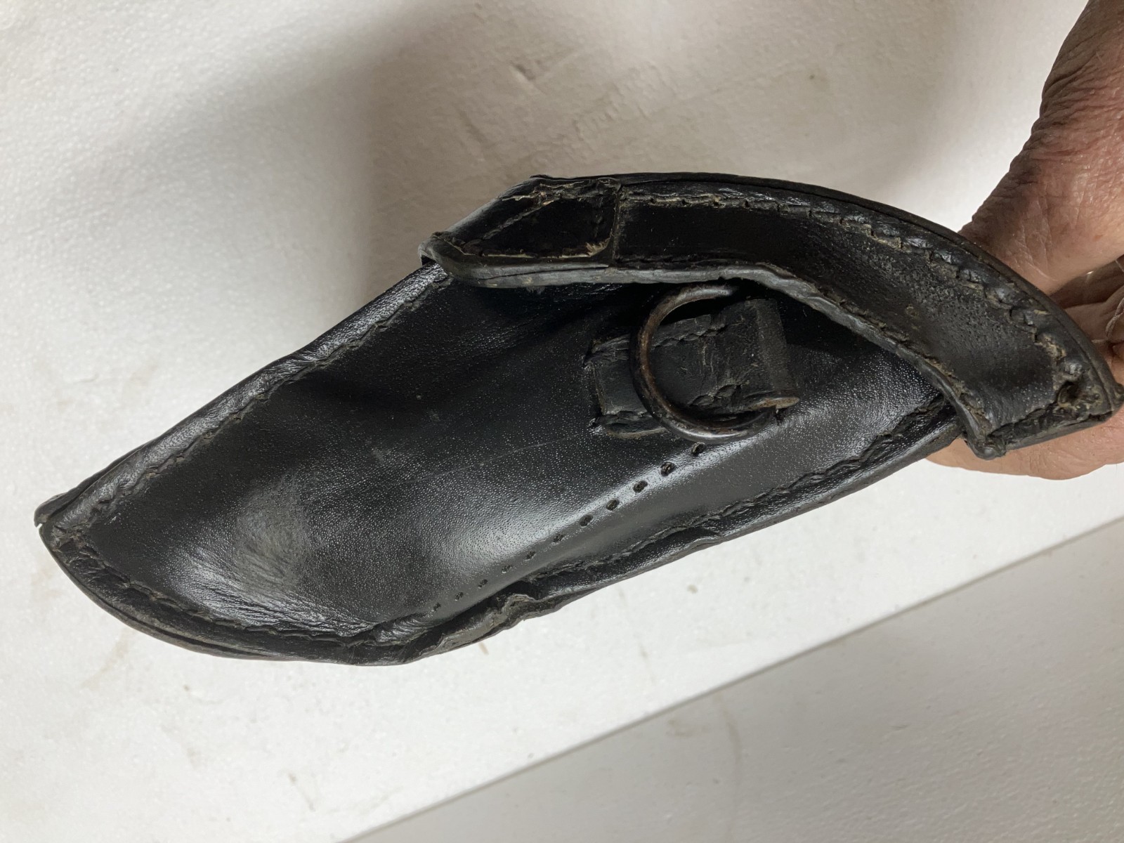 WW2 German flare pistol leather gun shell pouch 101st airborne send back 1944