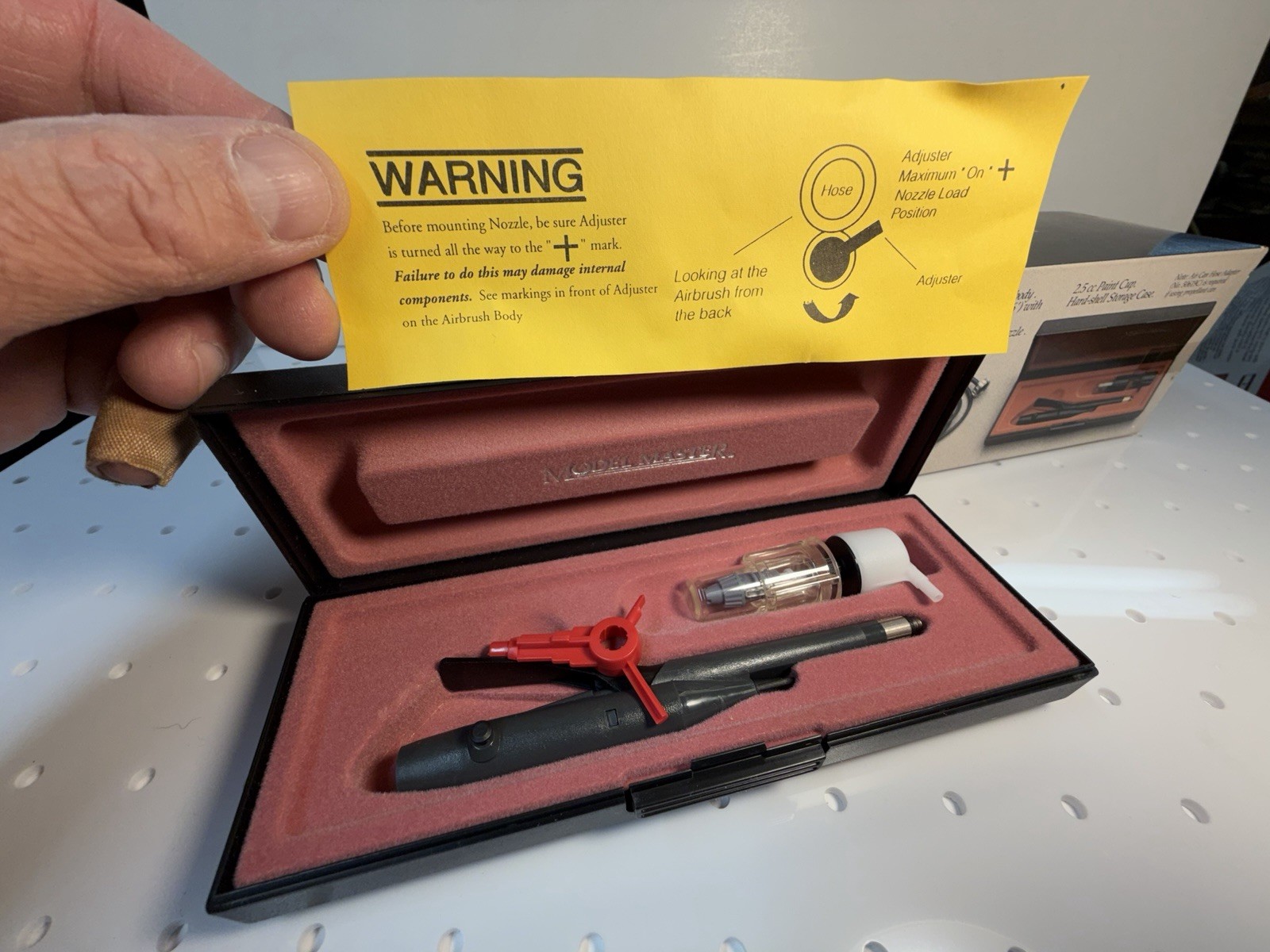 Model Master GP100 50602 Airbrush Set Testors Aztek