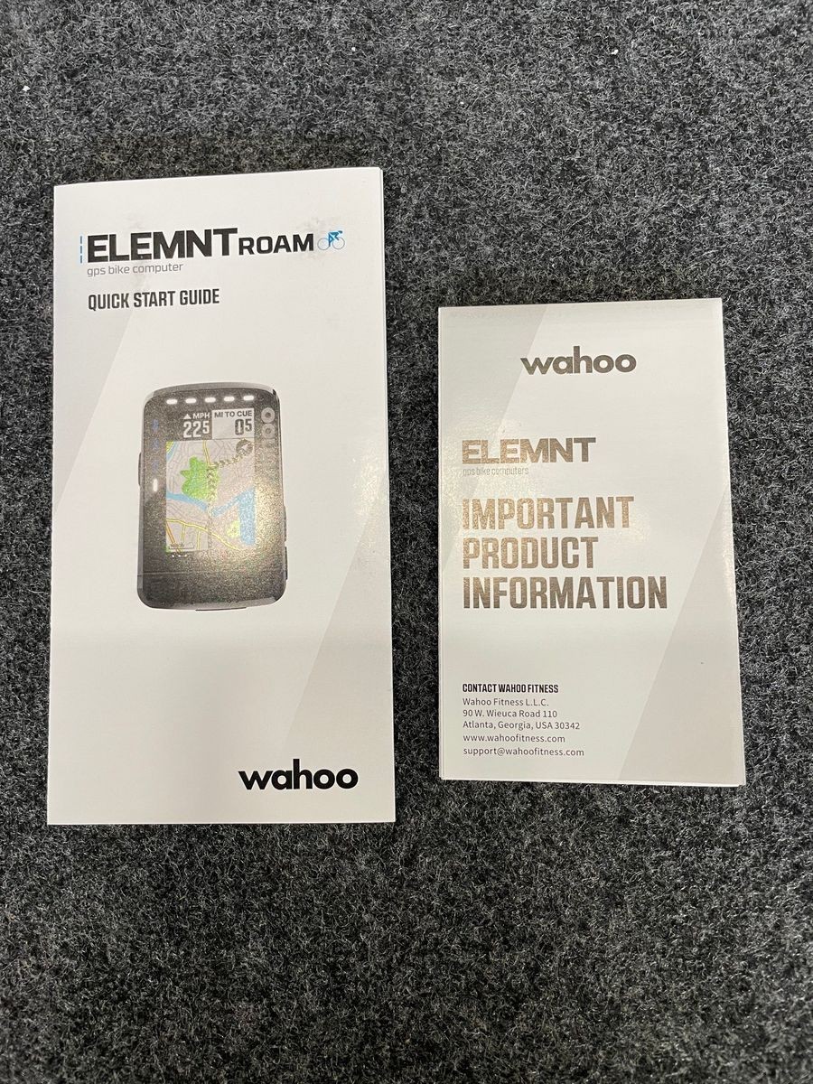 WAHOO WFCC6 ELEMNT ROAM V2 GPS Bike Computer