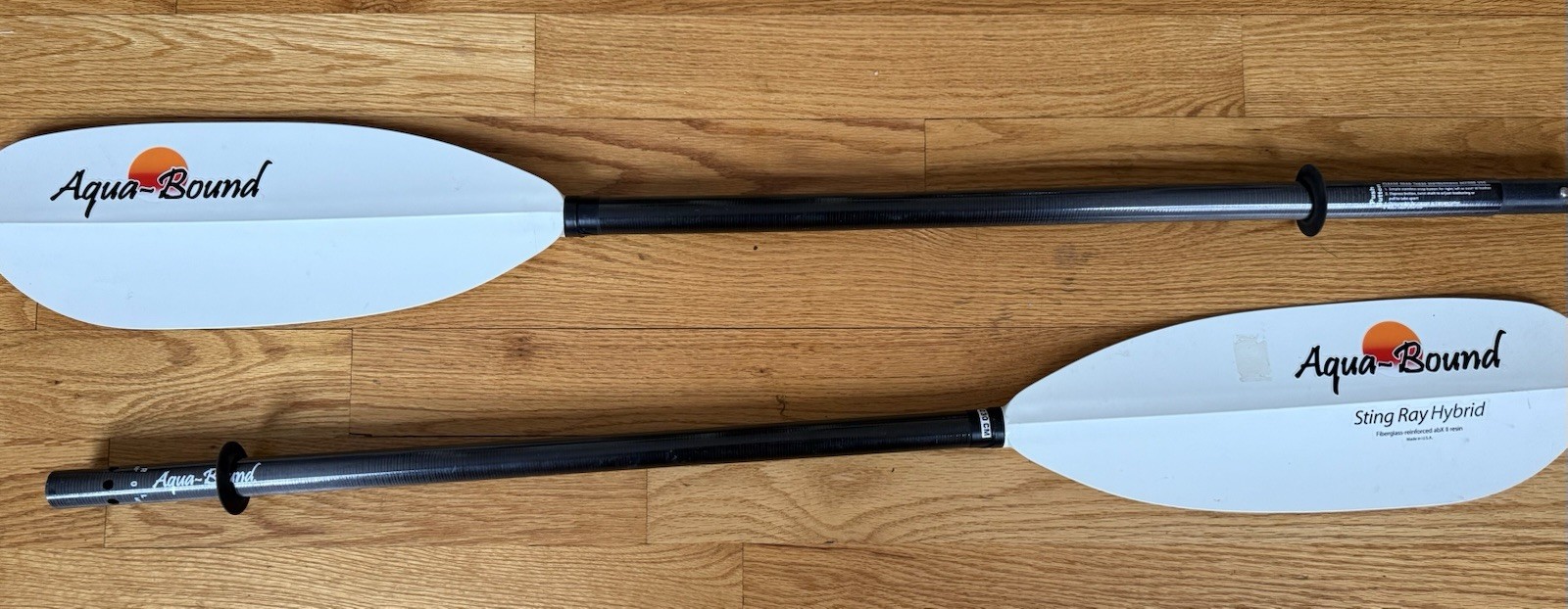 Aqua Bound Sting Ray Hybrid Kayak Paddle Perfect Condition