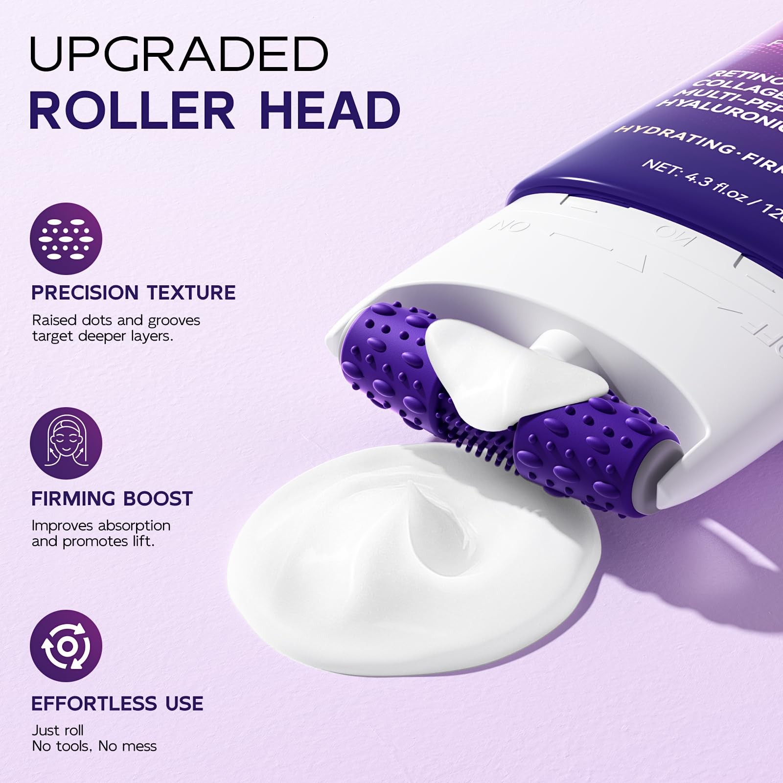 Retinol, Collagen, Peptides Neck Cream - Lifts & Firms Sagging Skin - 80 Char Ma