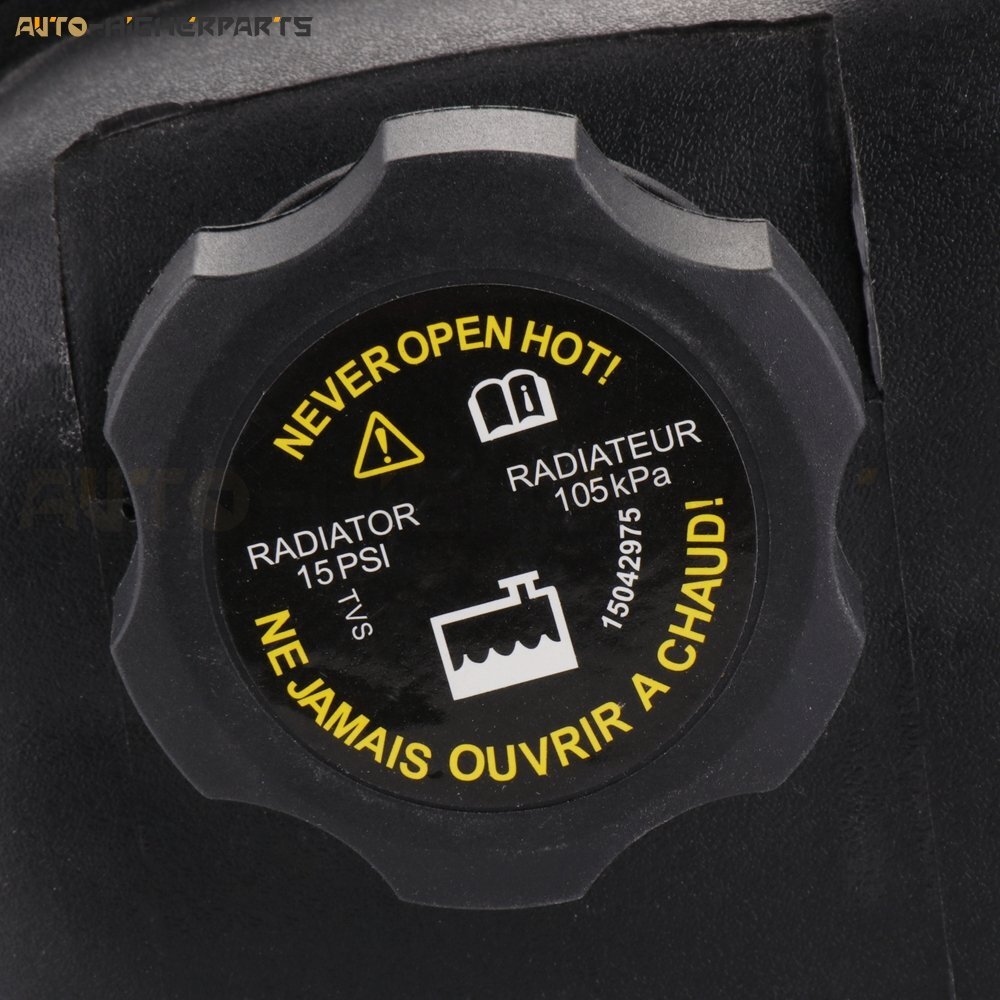 For 2007-2014 Chevy Tahoe 5.3L GMC Yukon 5.3L 6.2L Radiator Coolant Tank