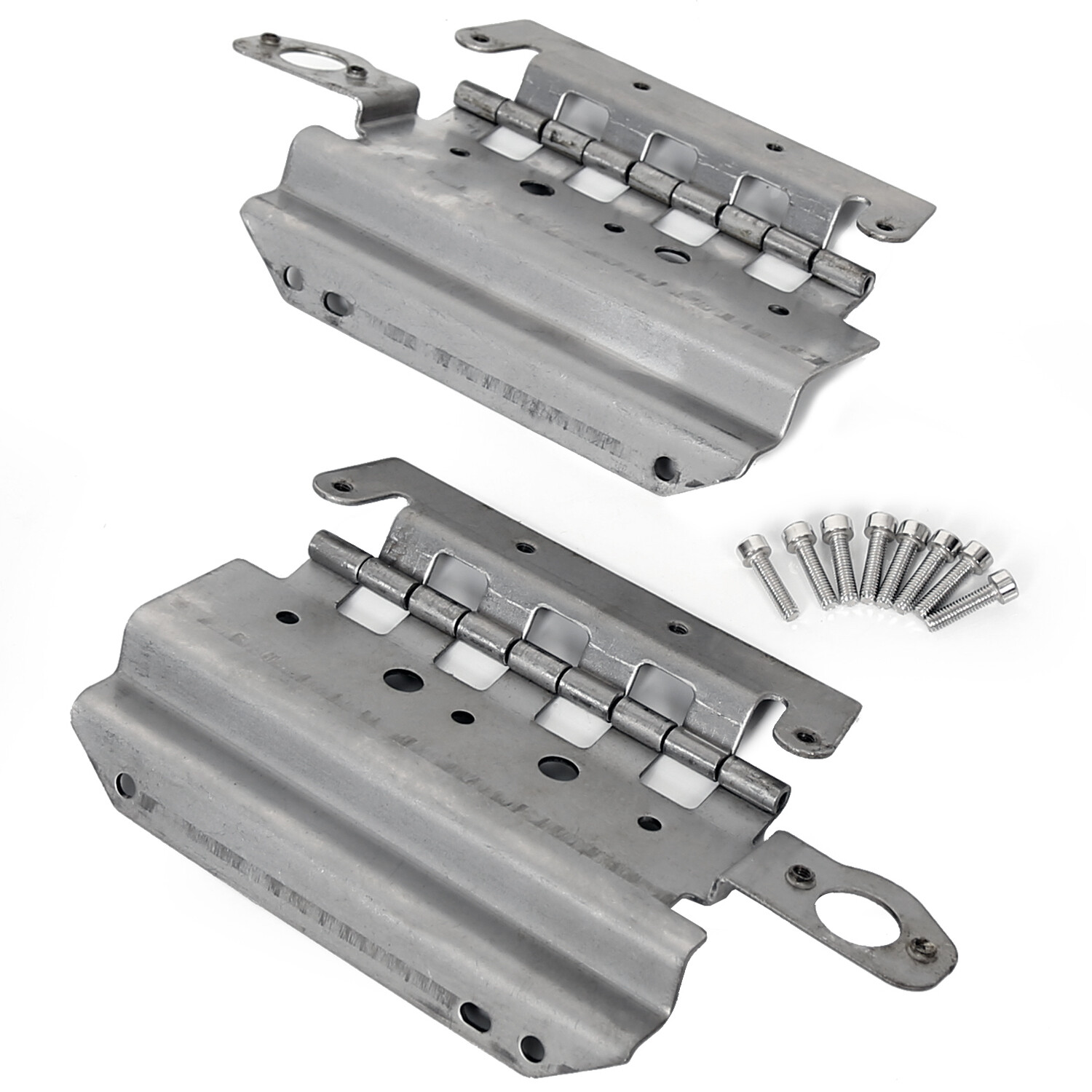 One-Touch Saddlebag Hardware Hinge Latch Cover Lid Lock For 14-24 Harley Touring