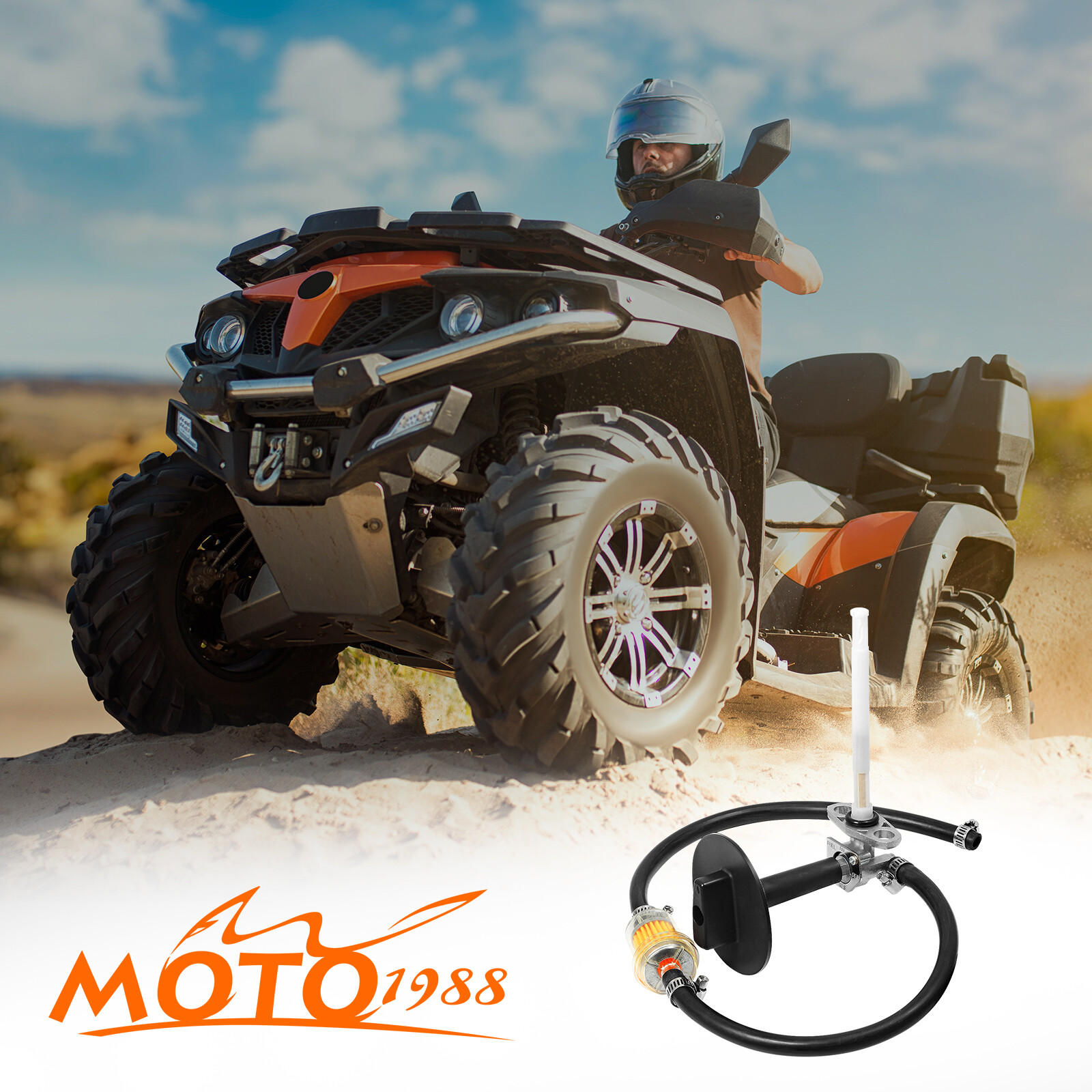 Fuel Valve Switch Petcock For Honda Rancher 350 , TRX350FE TRX350FM TRX350TE TM