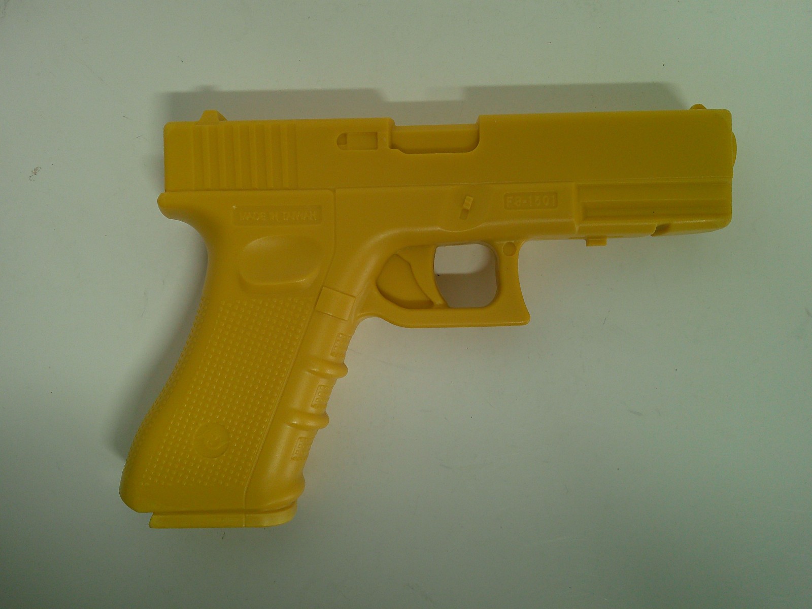 NEW 9" Polypropylene YELLOW Full Size Glock Replica Practice Training Pistol