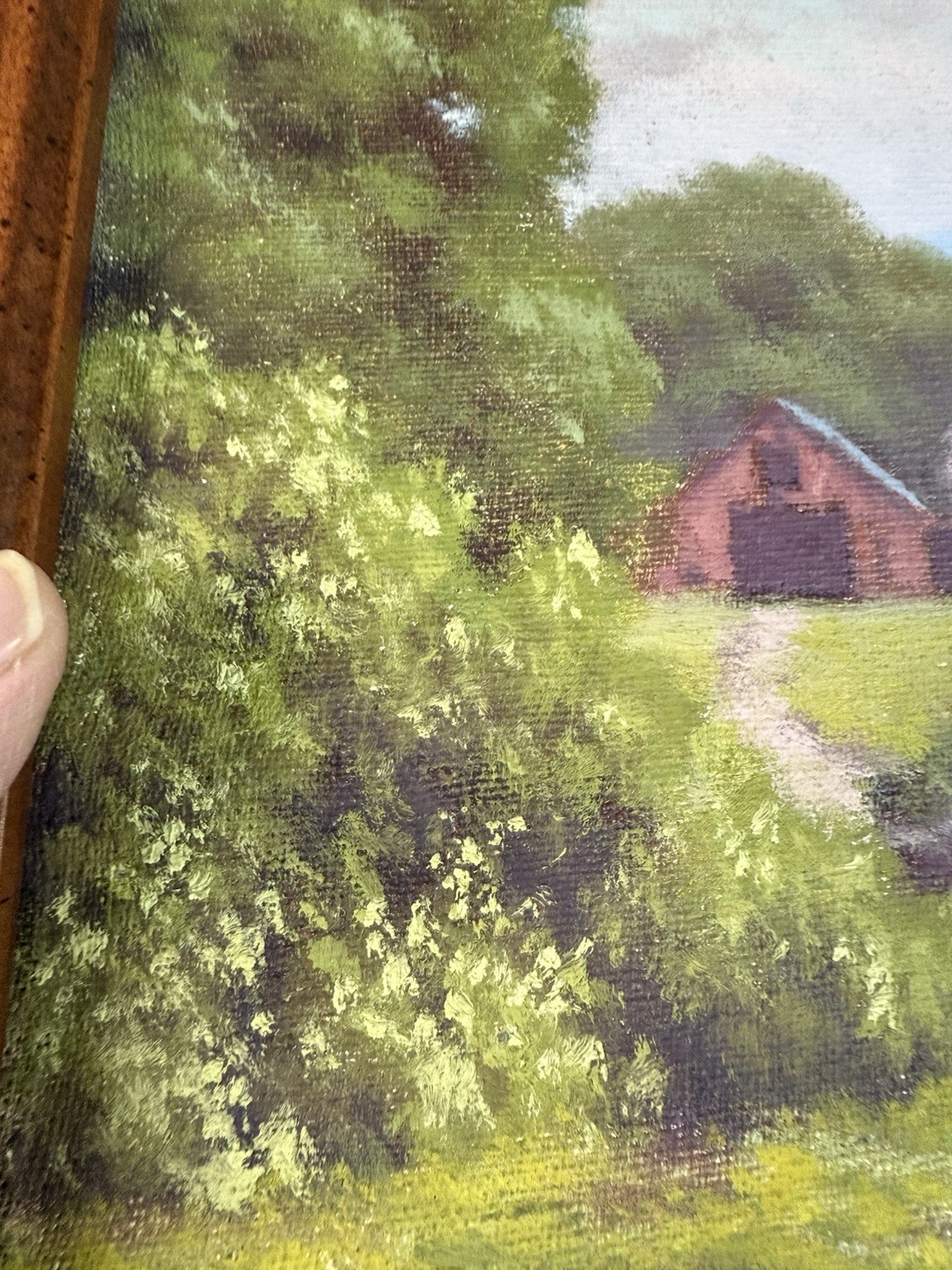 Circa 1920 Oil Painting L Sperman Listed American 20th Century