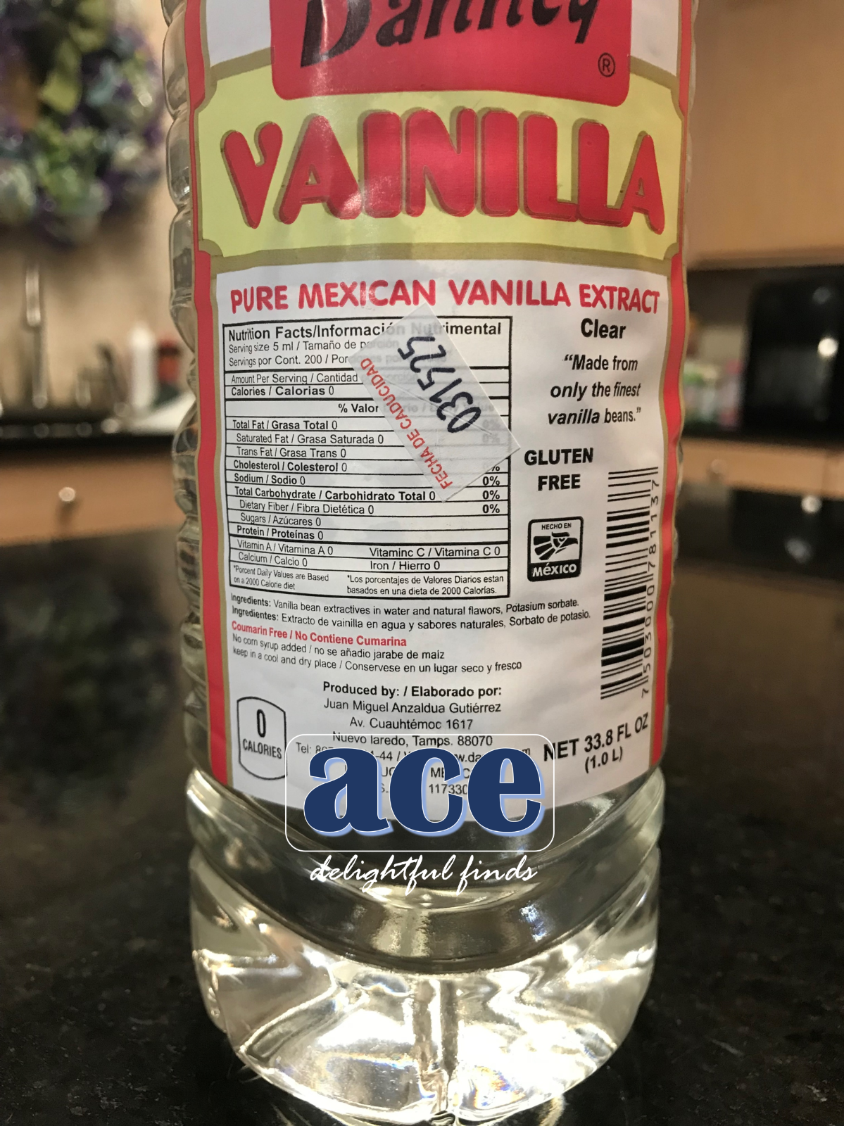 Danncy Pure Mexican Vanilla Extract