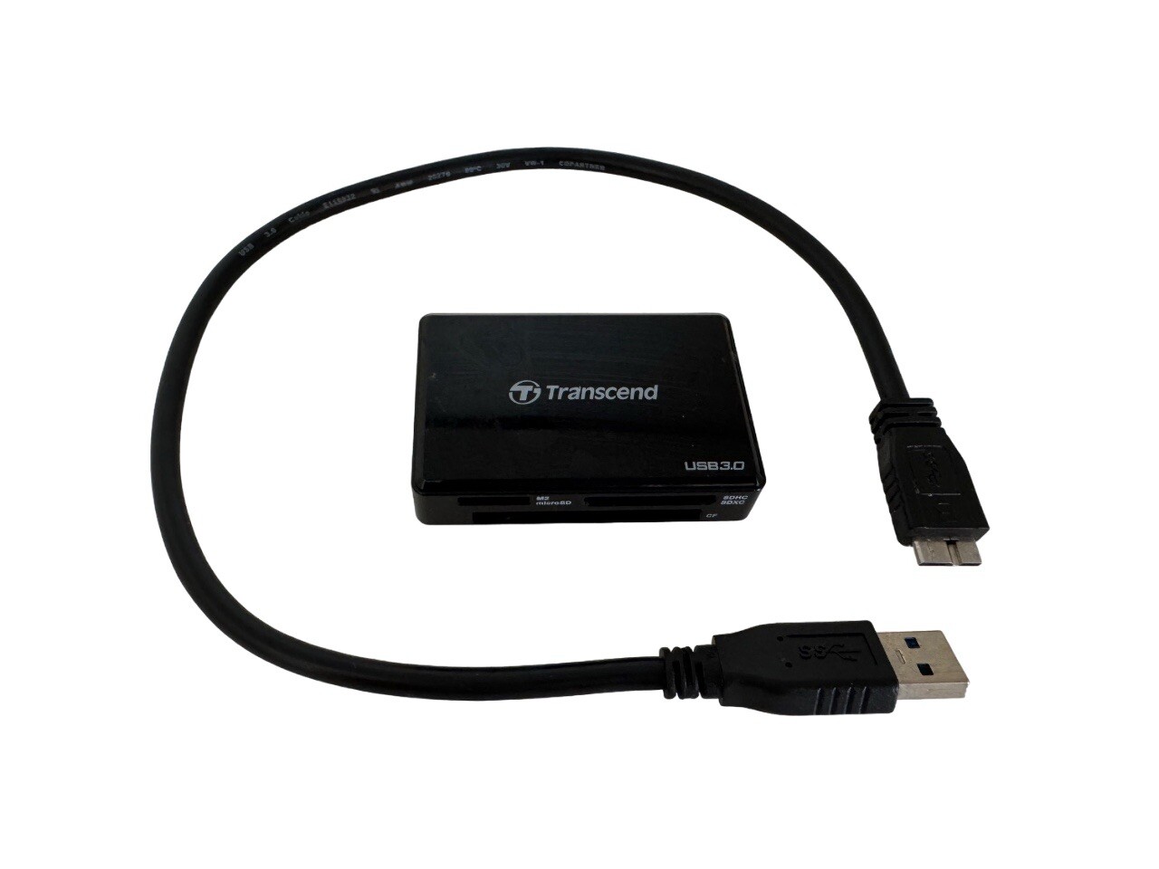 Transcend USB 3.0 Multi-Card Reader SD/SDHC/SDXC/MS/CF Cards TS-RDF8K