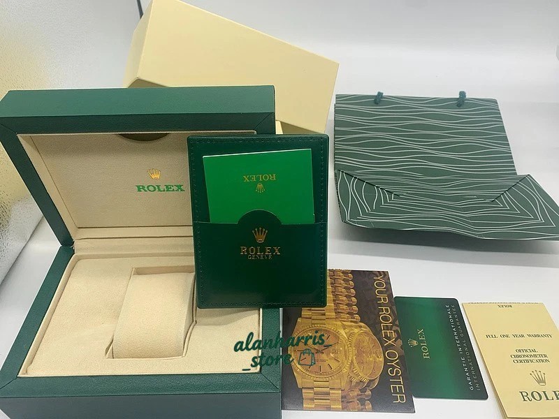 Rolex New Watch Set Box Complete Storage Case Display for Timepiece Best Price !