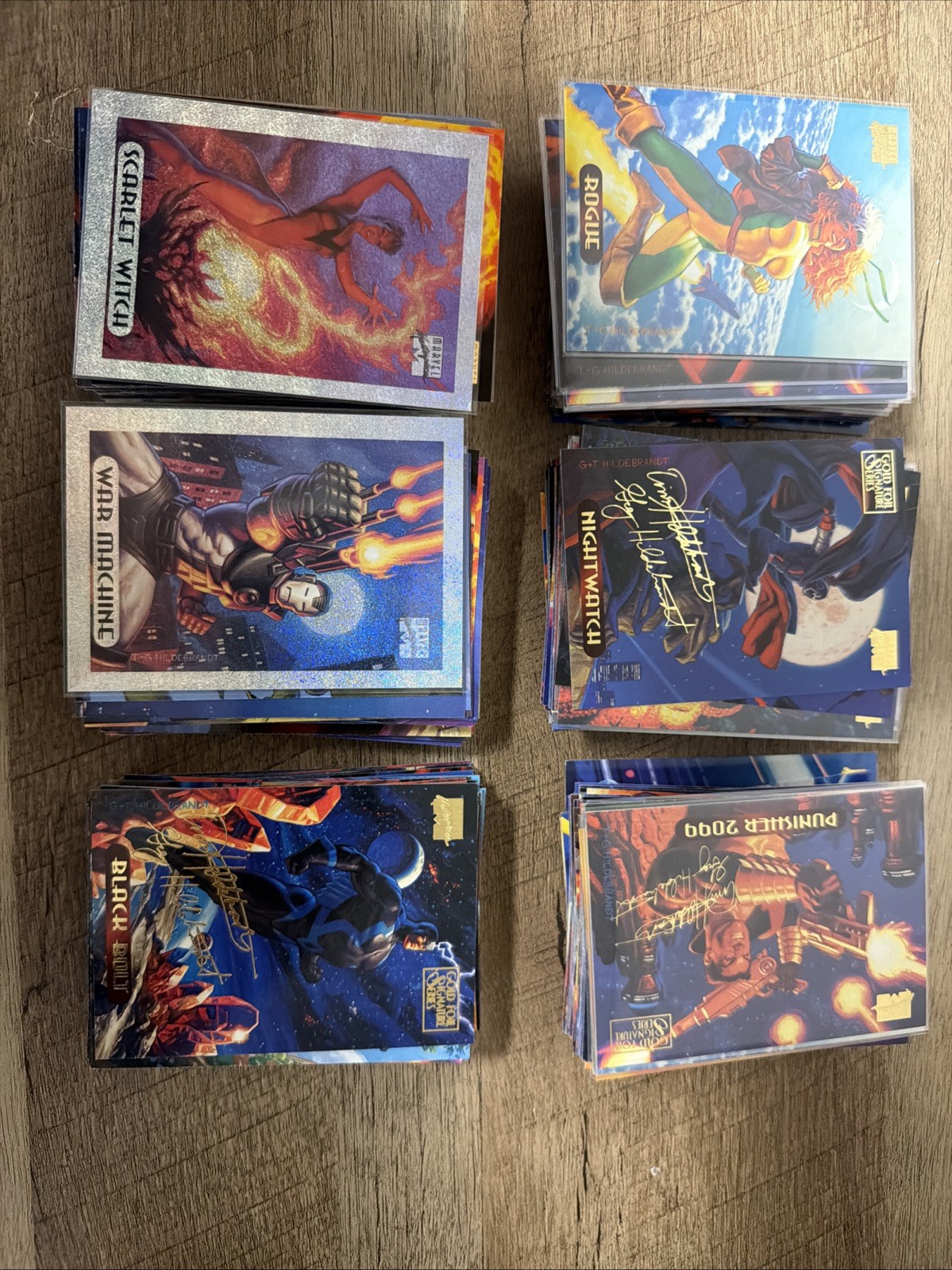 1994 marvel masterpieces lot of 200+ cards