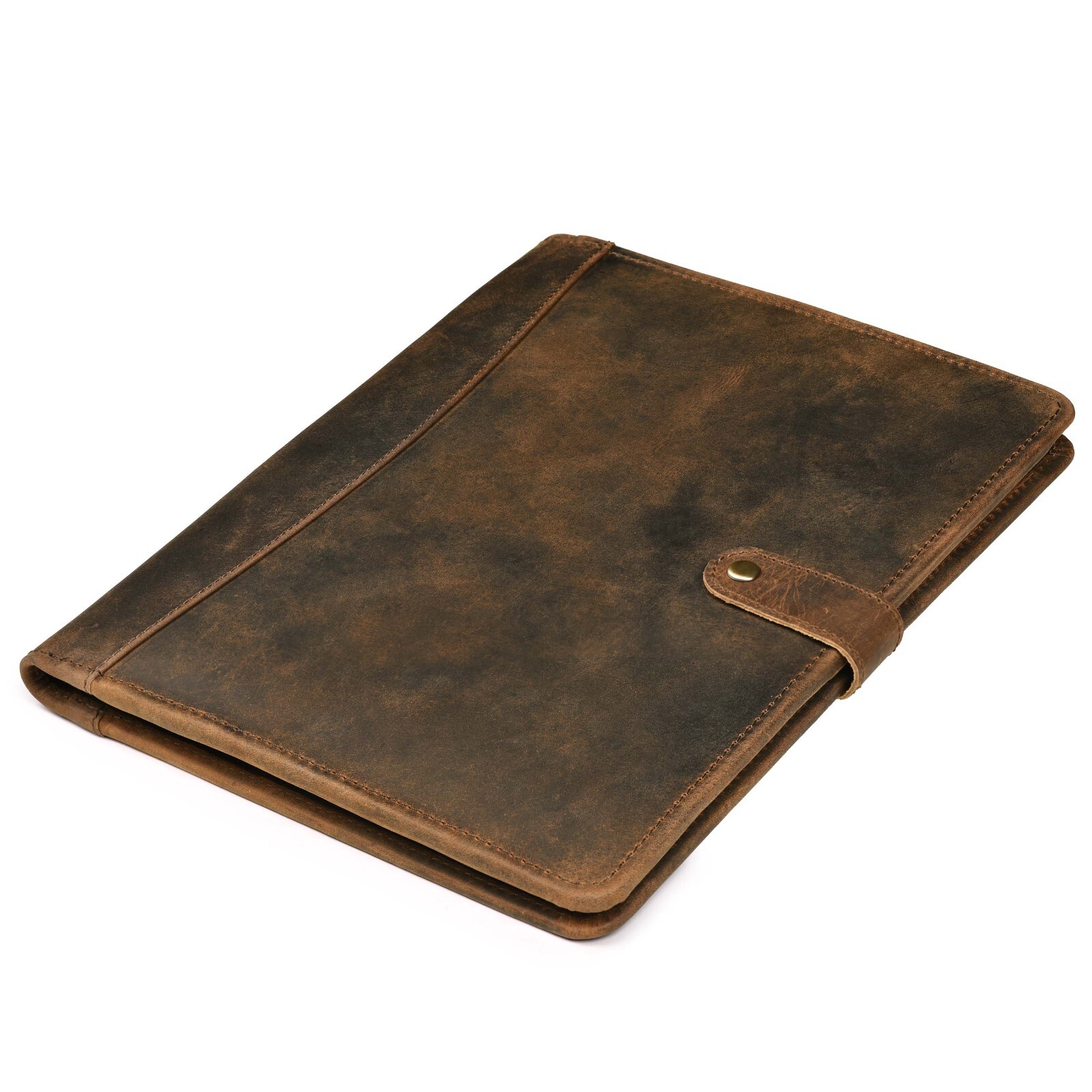 Leather Portfolio Organizer - Professional Business Padfolio for Men & Women
