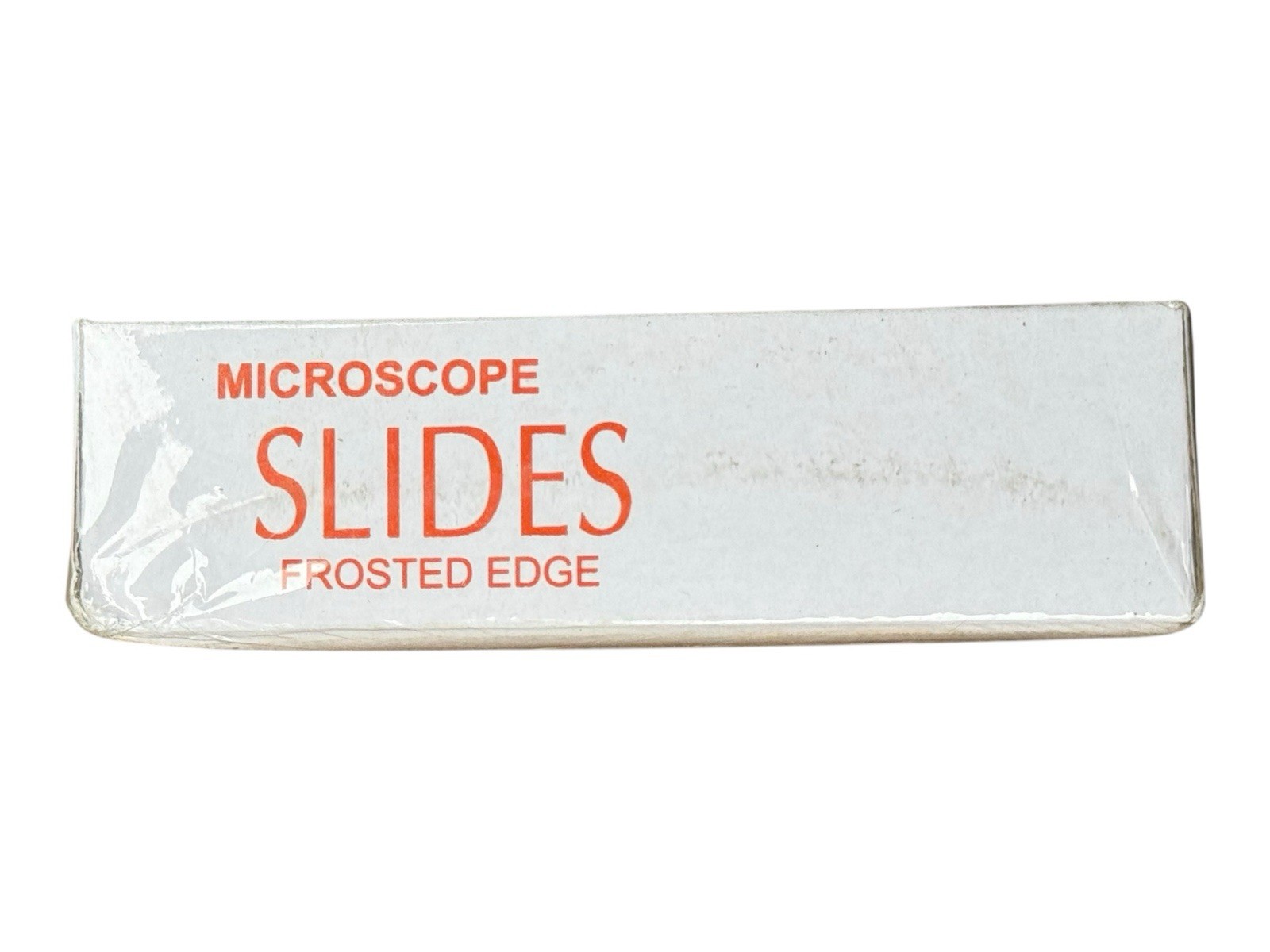 2 Boxes of 72 (144) Glass 1" x 3" Microscope Slides w/ Frosted Edge (J-335F)