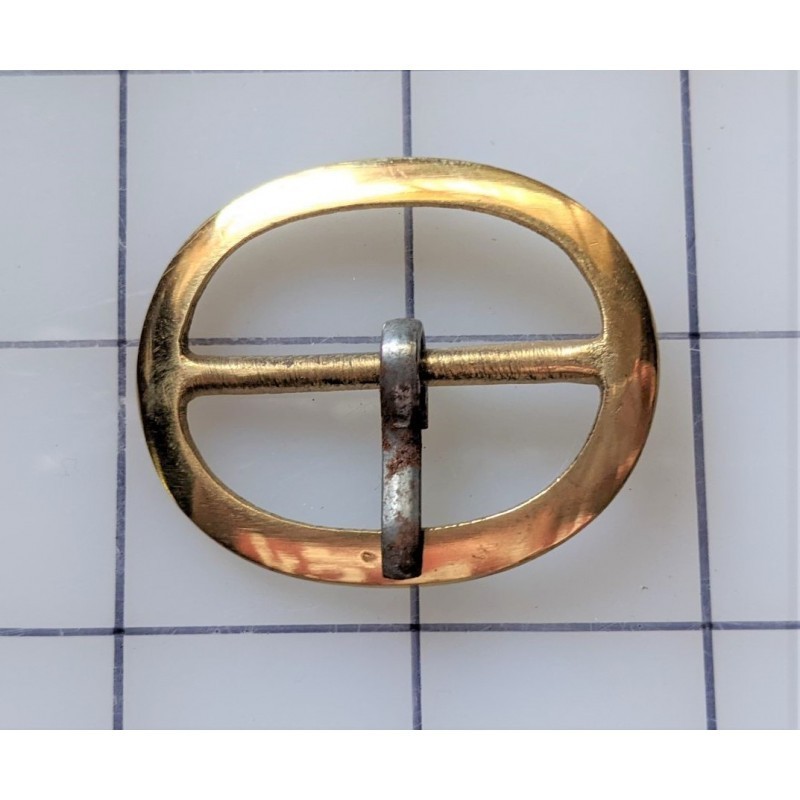Reproduction  Brass Belt and Musket Sling Buckle, EA Style Brass Buckle